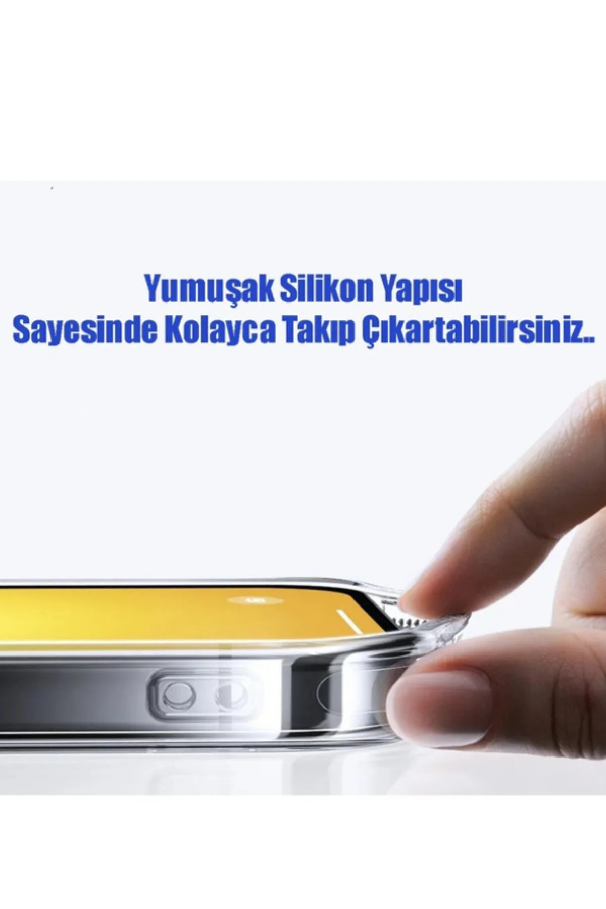کاور و قاب محافظ دوربین شفاف نازک آیفون 15 PEXURA TECH