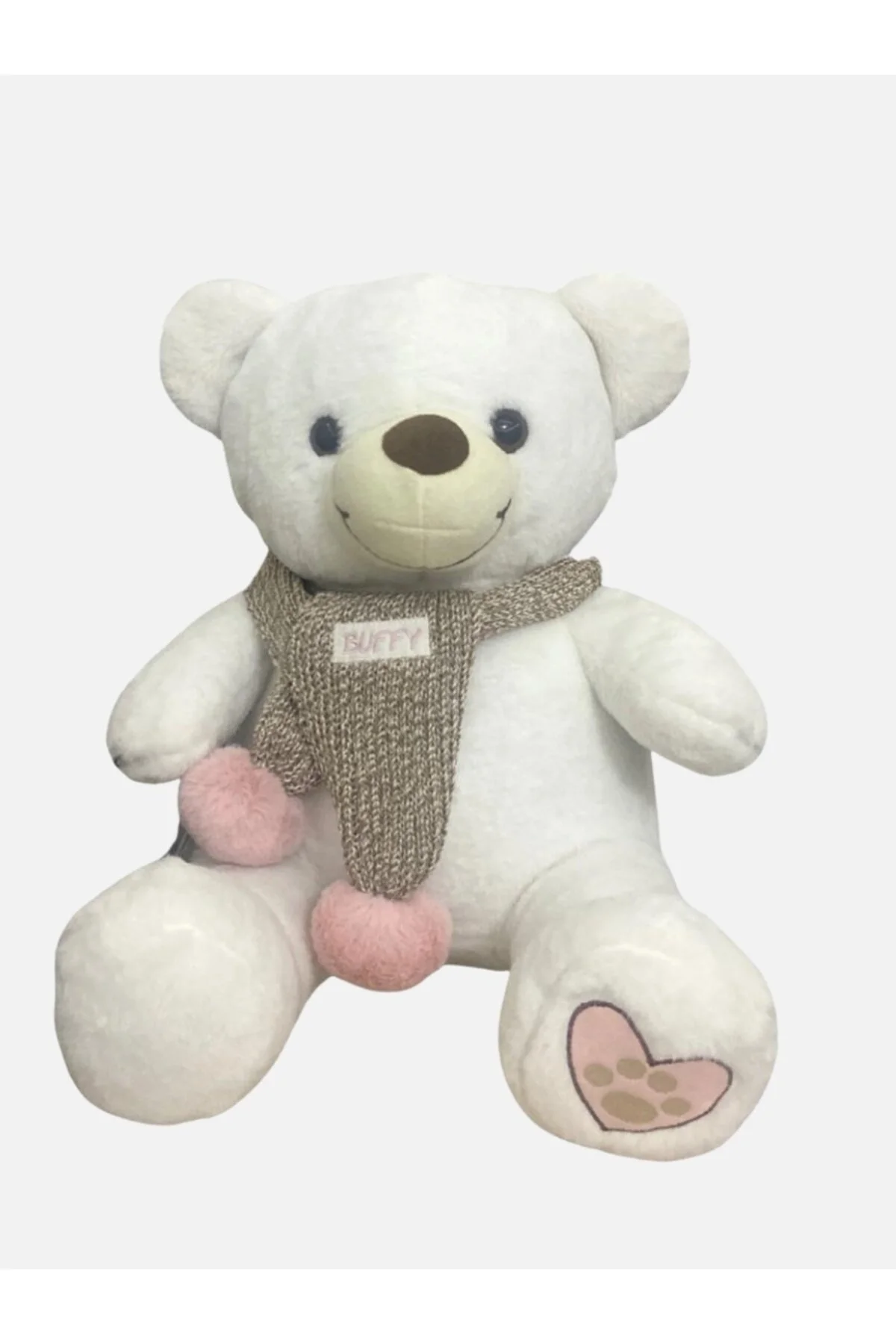 اسباب بازی های پشمی خرس روسری بافی 55 سانتی متر GRAN TOYS