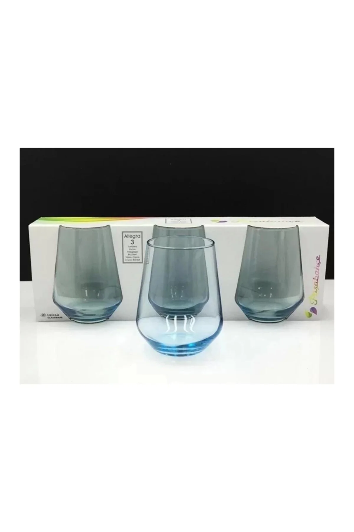 لیوان 41536 ALLEGRA CUP 3L 425CC آبی پاشاباغچه Paşabahçe