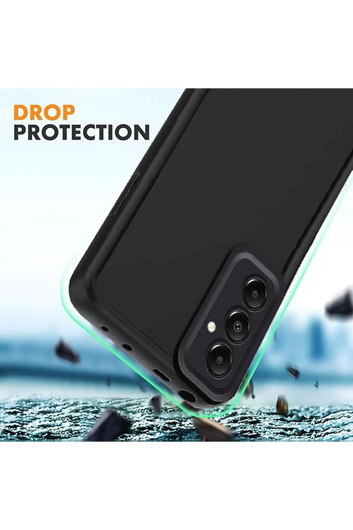 کاور و قاب پوشش محافظ سیلیکونی قرمز CLARET جذب شوک با بافت نرم دوربین SAMSUNG GALAXY A56 Fibaks