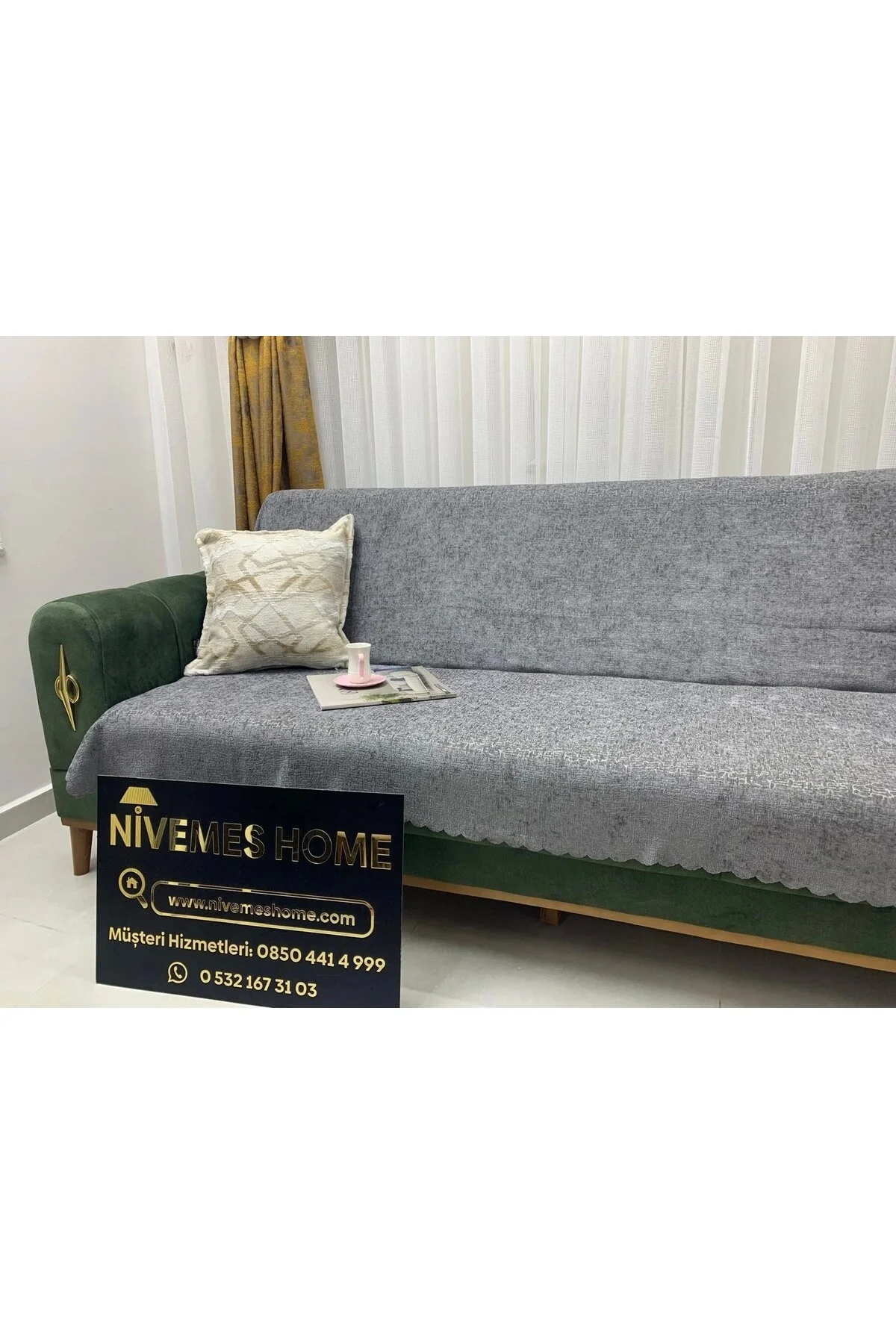 روکش مبل پوشش NIVEMEMESHOME آنتراسیت اورجینال NİVEMESHOME