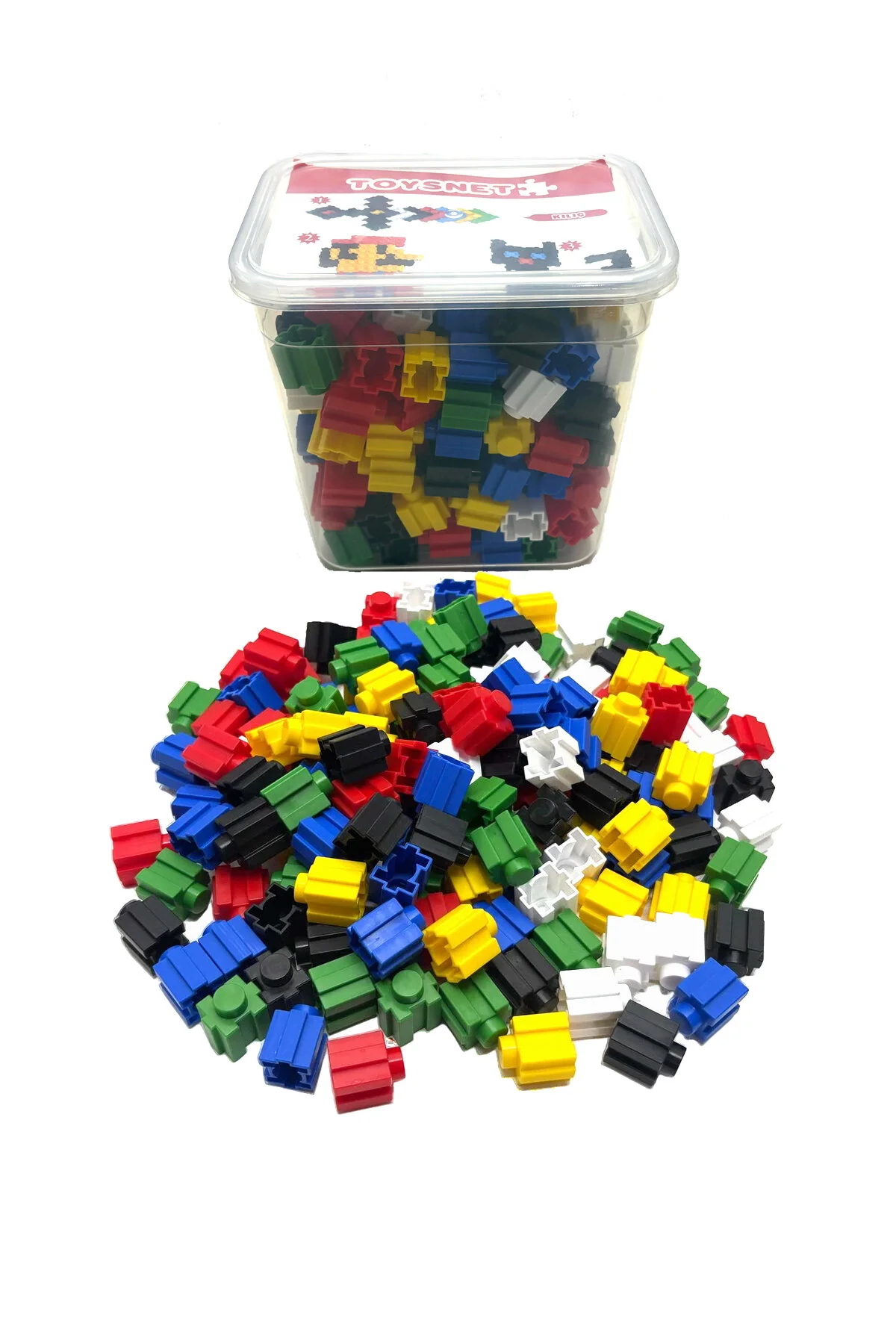 لگو و اسباب بازی های ساخت محور TOYS MASTER تیک تاک بلوک آموزشی اسنپ 150 عدد از ترکیه toysnet