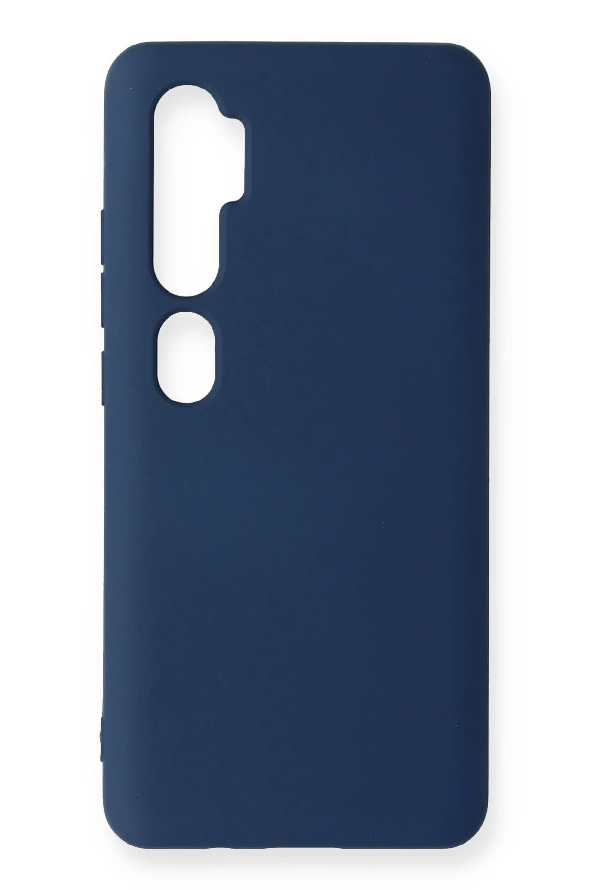 کاور و قاب محفظه نرم شیائومی MI NOTE 10 CASE SILICONE INSIDE VELVET LAUNCH آبی دریایی Bilişim Akademi