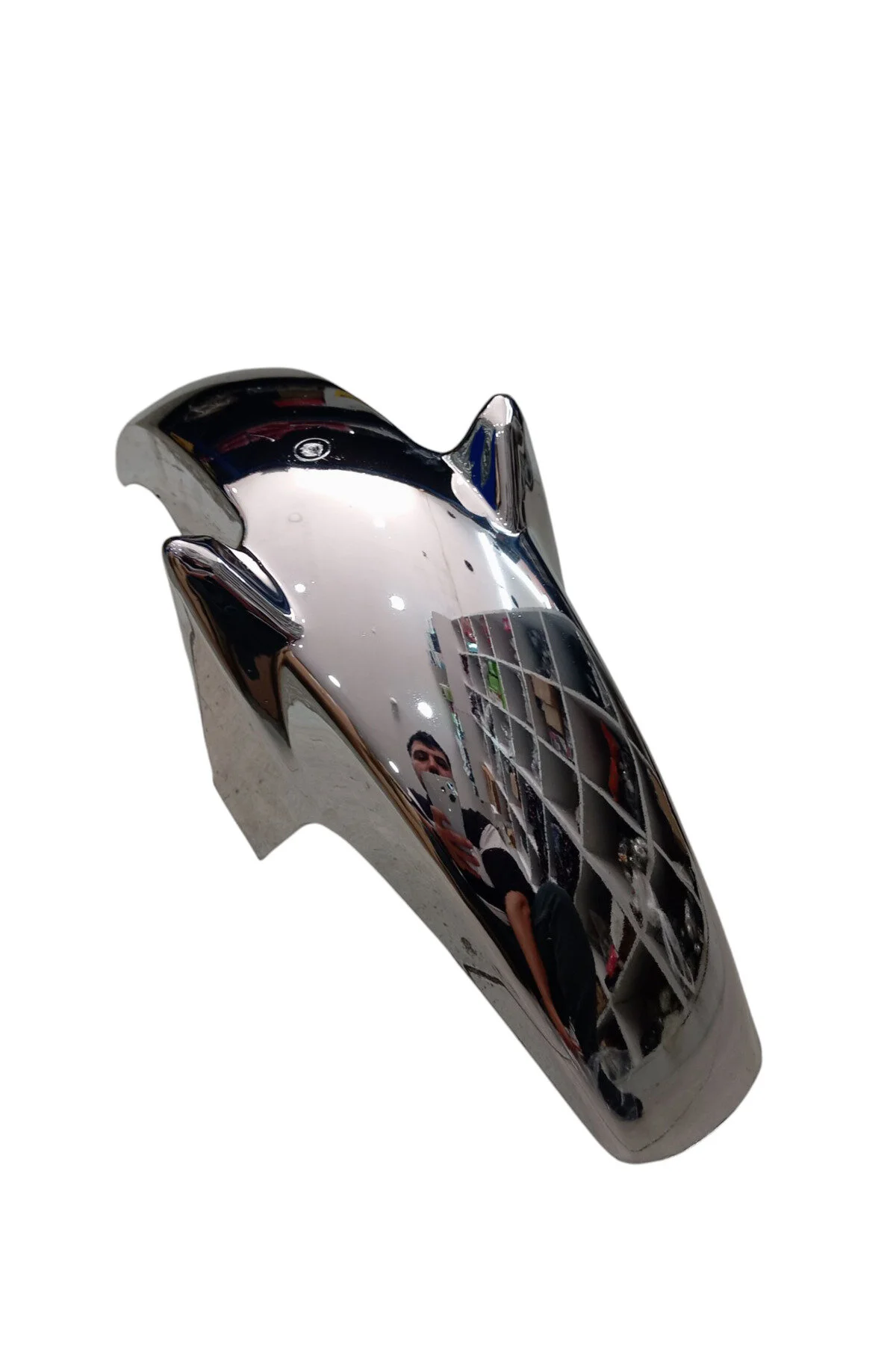 لوازم یدکی موتورسیکلت مدل CG YBR NICKEL FENDER Bix
