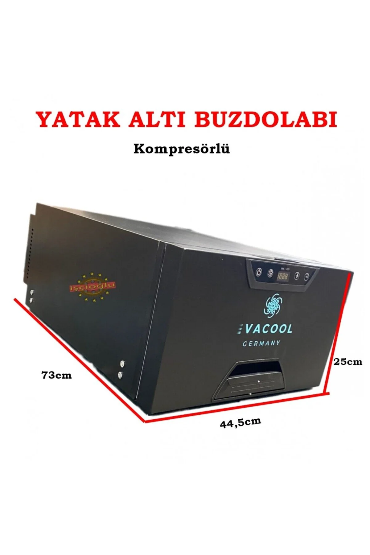 یخچال خودرو در زیر و فریزر تختخواب با مجاورت بررسی ویتو VIP تخلیه آلمان 30 لیتری EVA31 İSCİOGLU