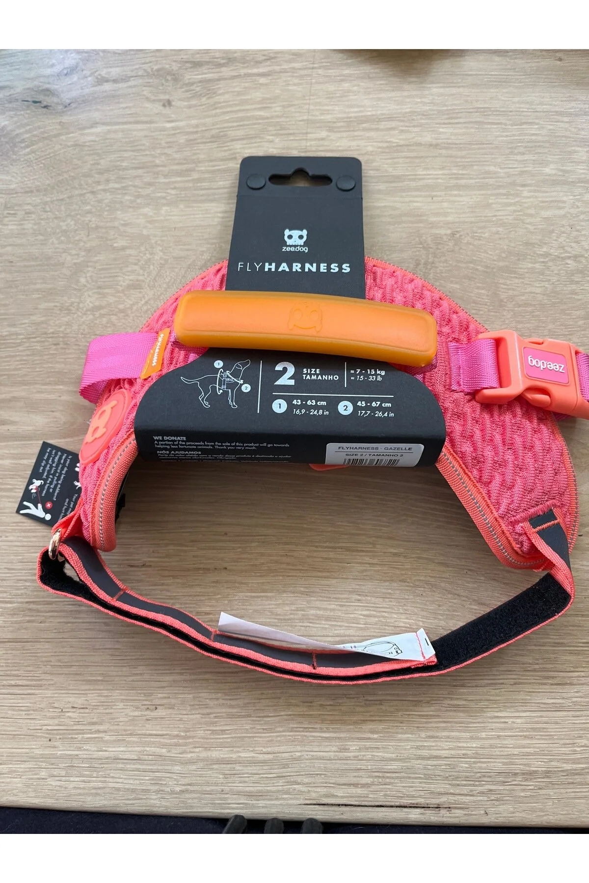 قلاده سگ GAZELLE FLYHARNESS HARNESS ZEE.DOG اورجینال Zee.Dog