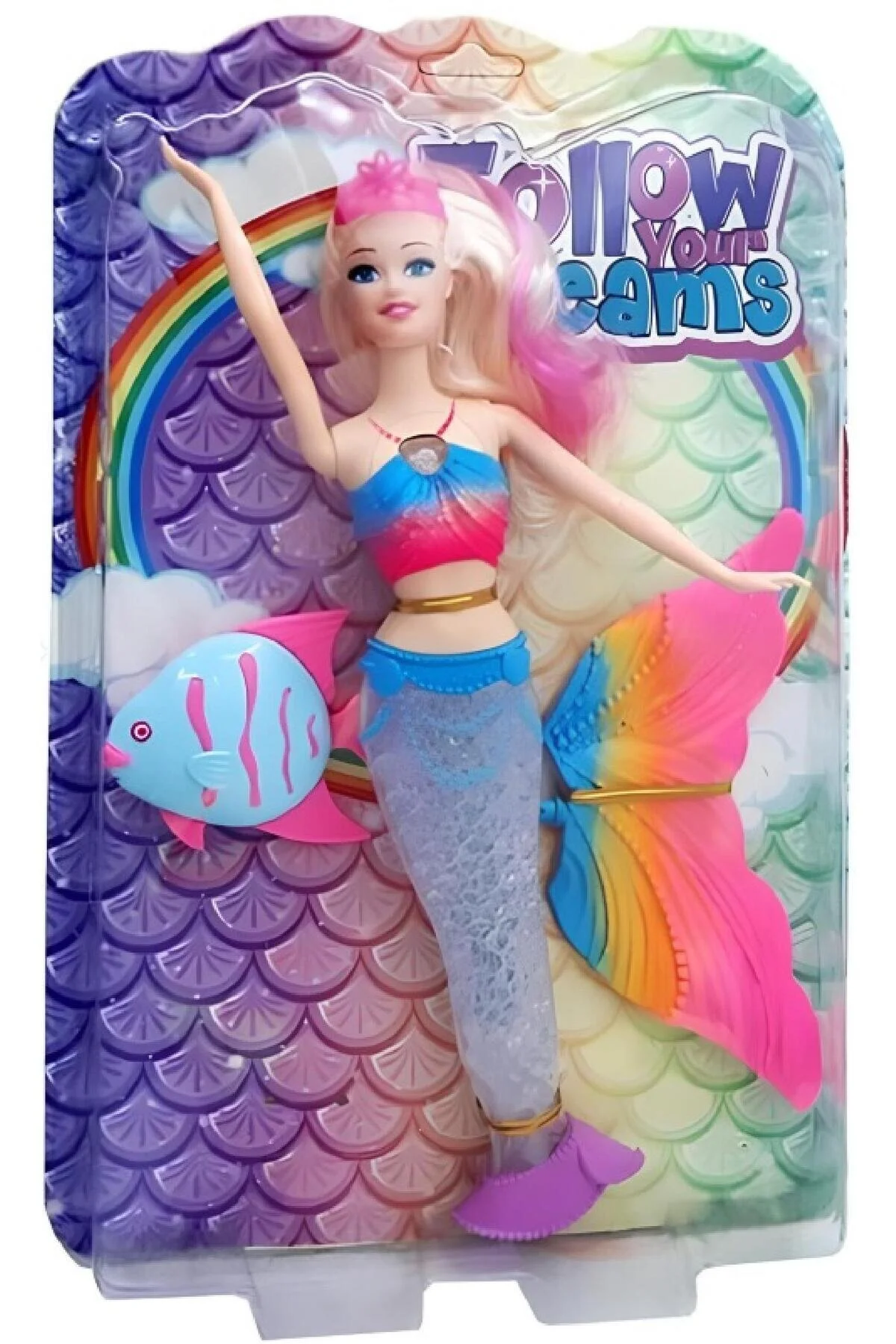 عروسک های اسباب بازی و لوازم جانبی EFE 216 جدید پری دریایی toysclub