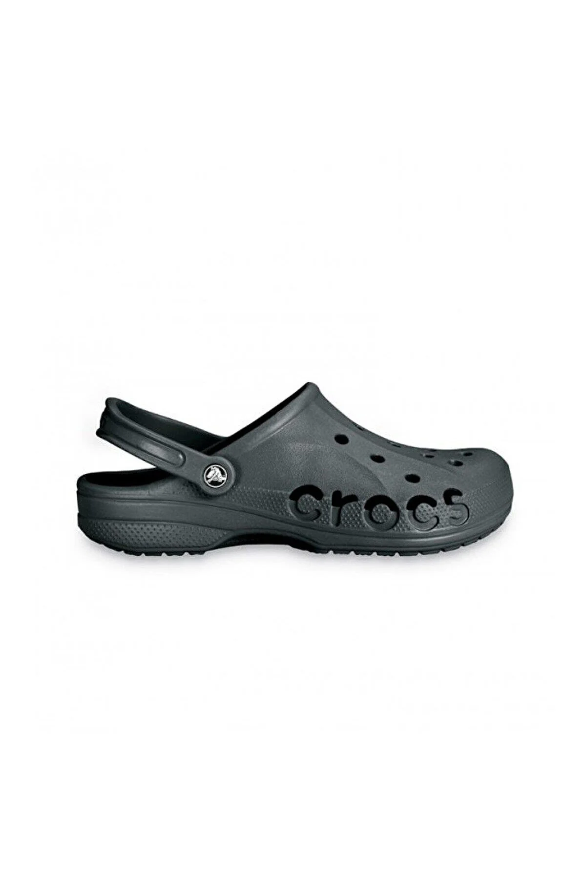 دمپایی مردانه زنانه یونیسکس و کاملاً تیره خاکستری کراکس Crocs