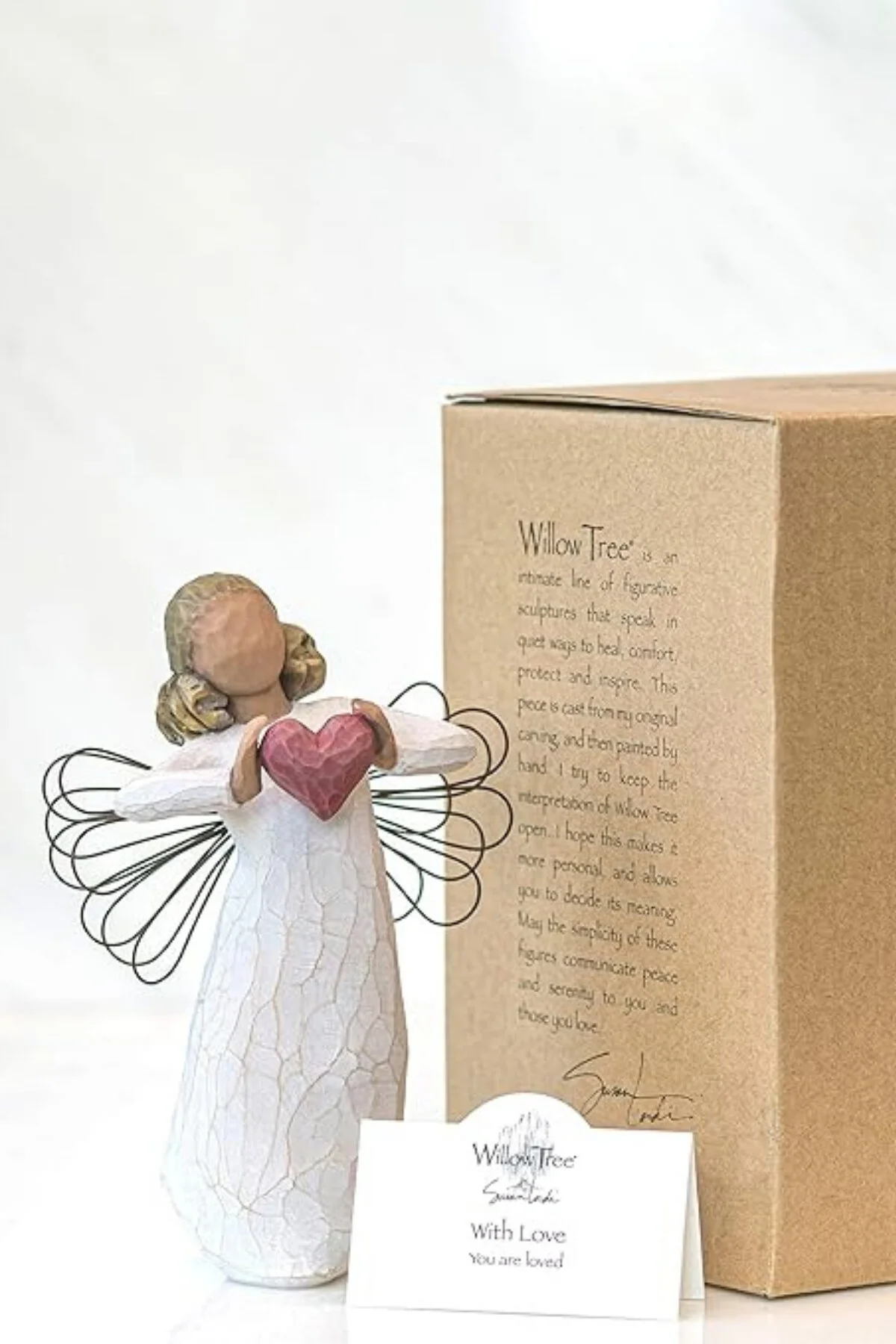 مجسمه ویلوتری با عشق With Love اورجینال Willow Tree