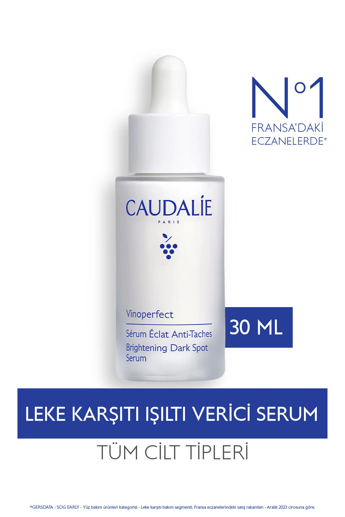 Caudalie سرم روشن‌کننده پوست ۳۰ میلی‌لیتری