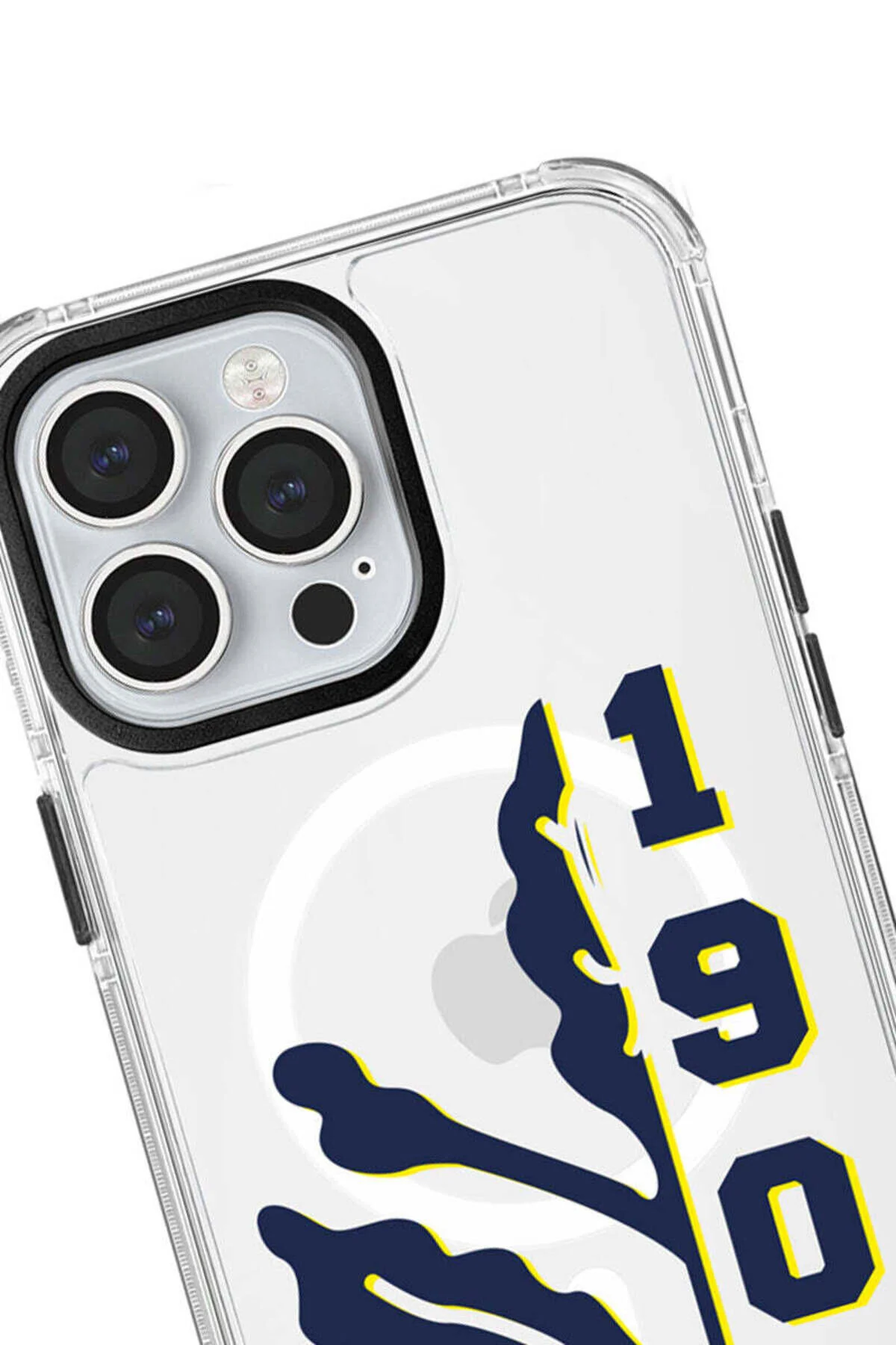 کاور و قاب گوشی دارای مجوز PALAMUT MAGSAFE سازگار با IPHONE 14 PRO MAX Fenerbahçe