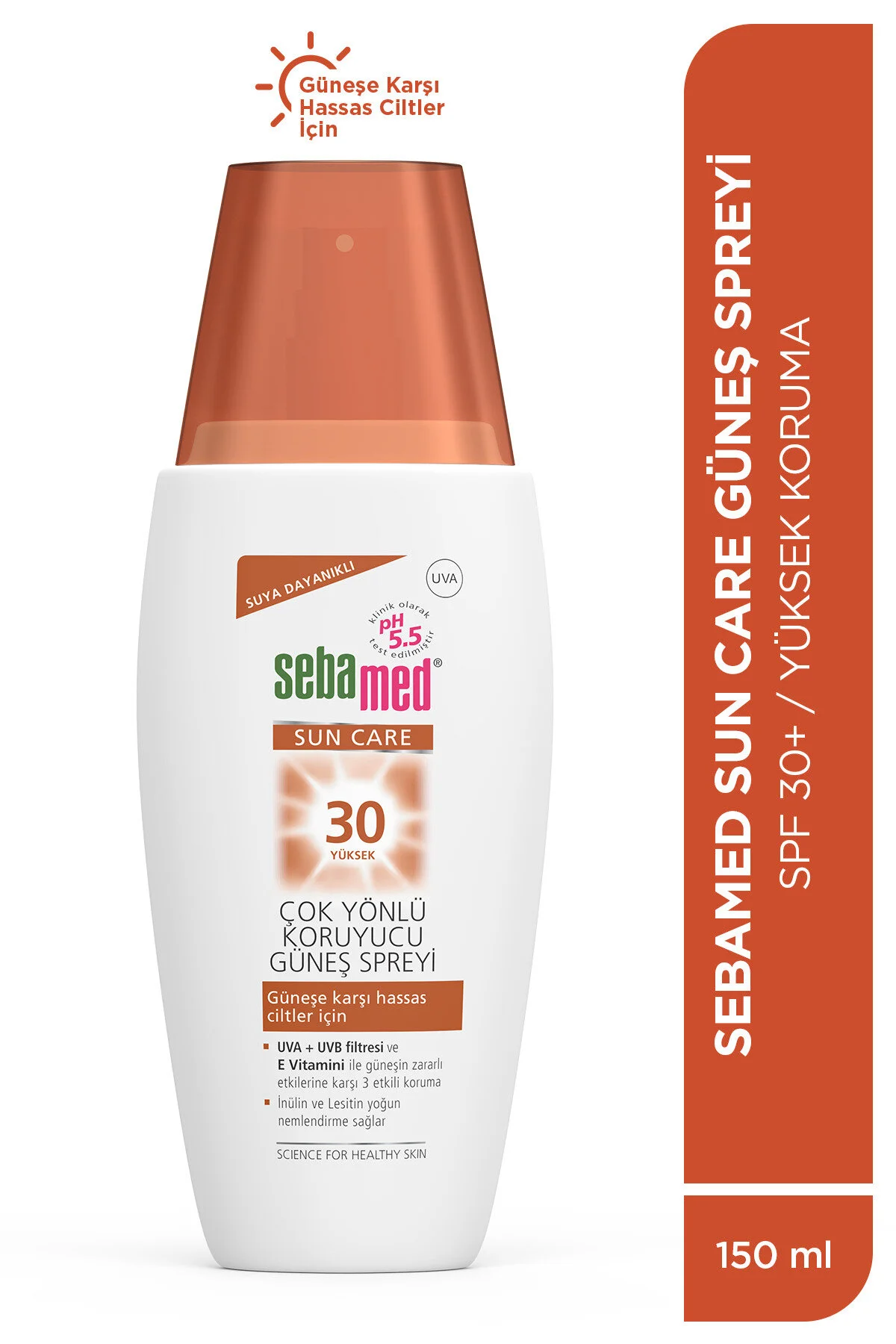 Sebamed ضدآفتاب اسپری SPF 30 حجم 150 میلی‌لیتر