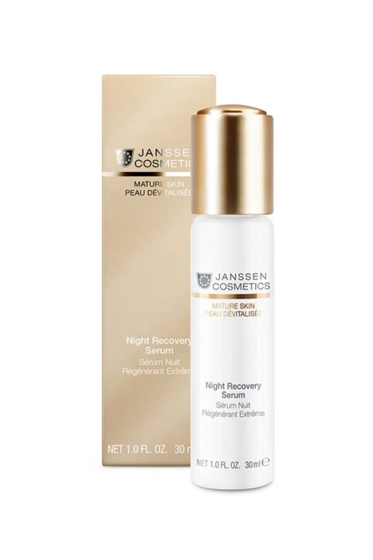 سرم پوست ریکاوری شب 30 میل کرم مراقبت های ویژه با محتوای فیتواستروژن اورجینال Janssen Cosmetics