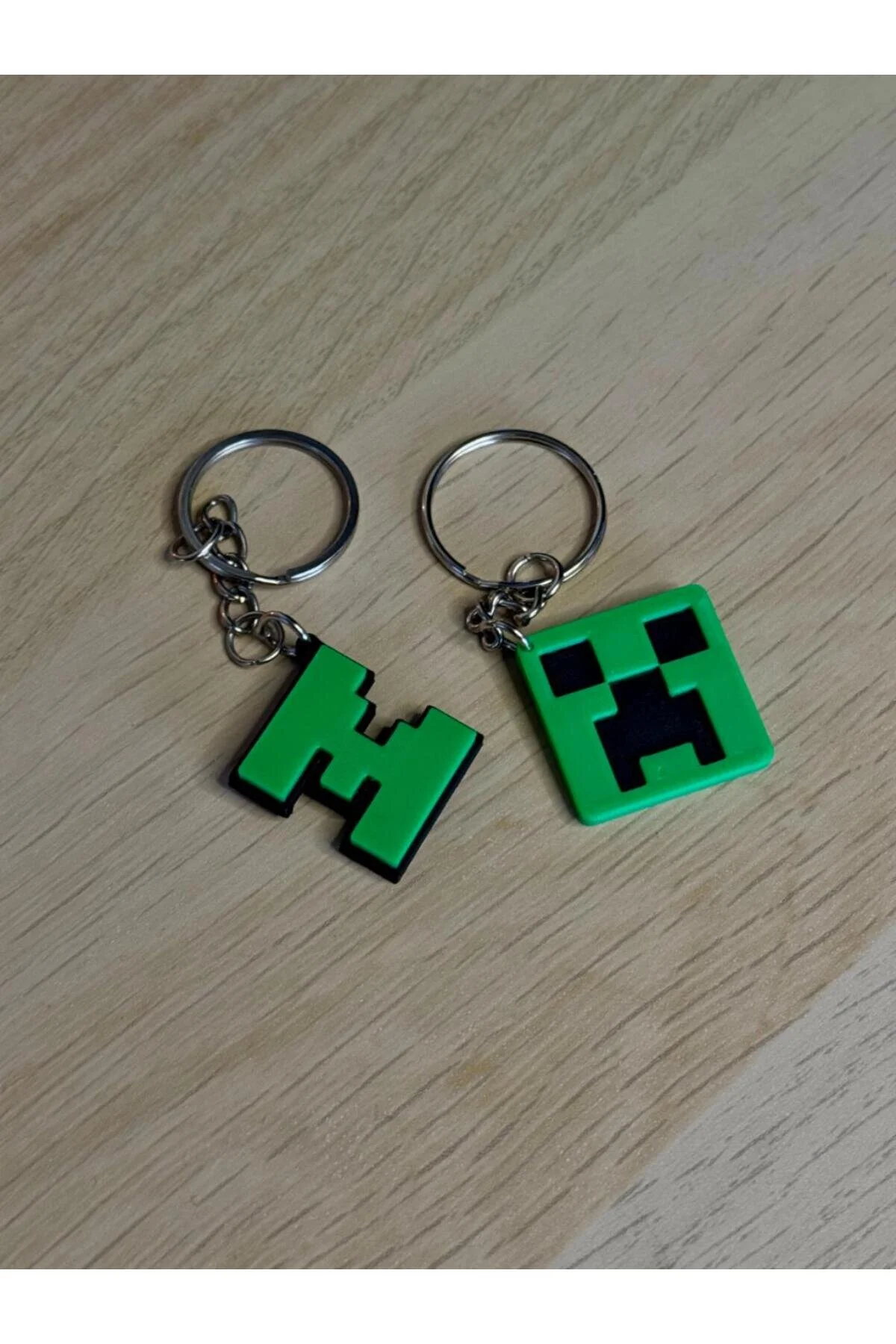 جاکلیدی 2 تکه با موضوع MINECRAFT CREEPER زیورآلات سوغات دکور بازی Nova