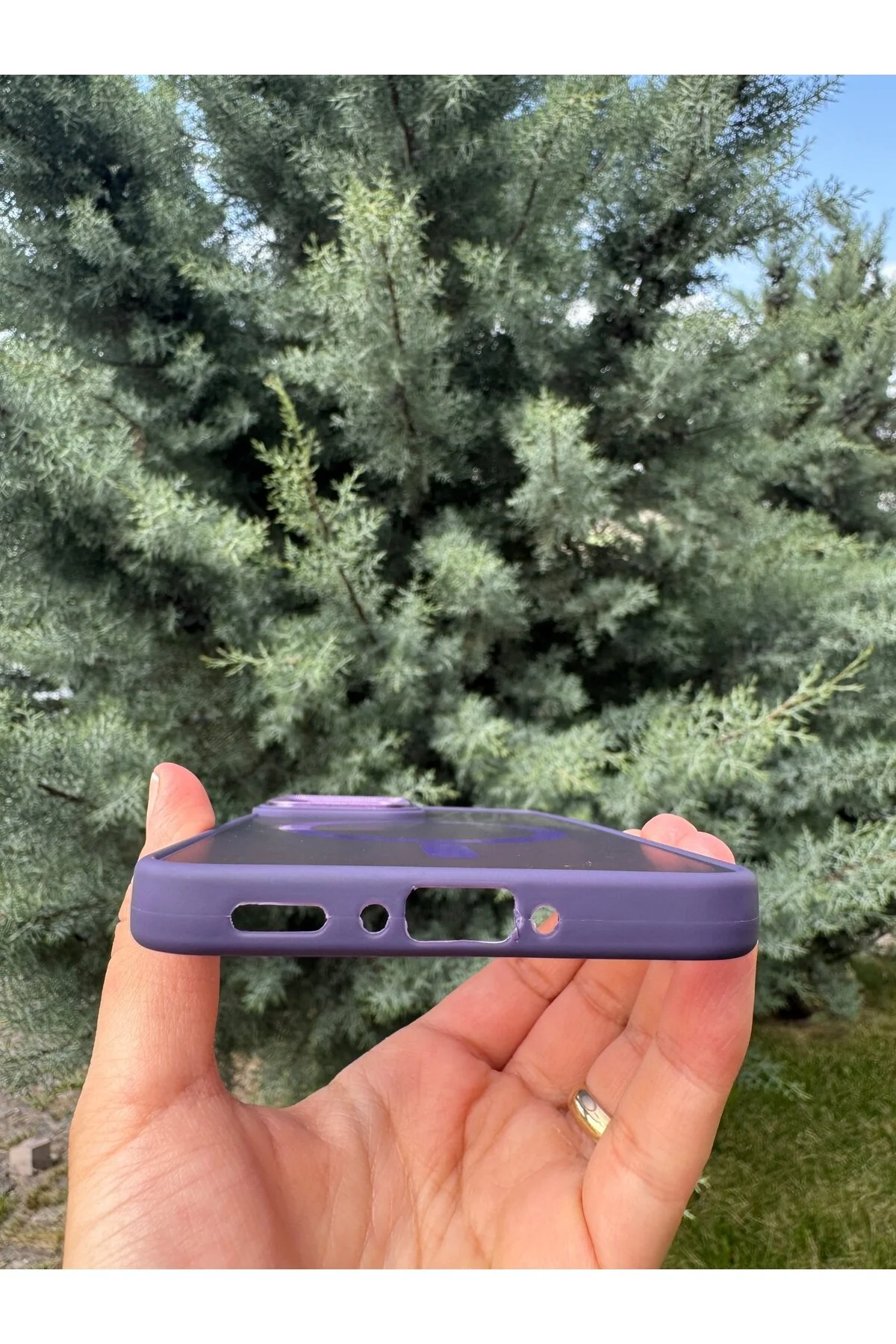 کاور و قاب سازگار با SAMSUNG GALAXY A36 MAGSAFE دوربین رنگارنگ پوشش محافظ سیلیکونی فلزی غیر زرد Deppo Trend