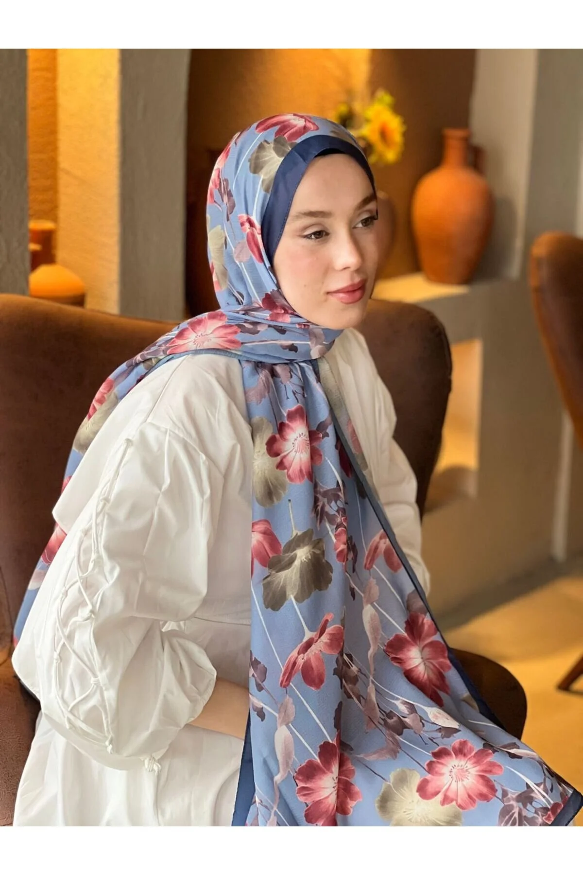 شال مدل فیوری لینا اورجینال Modakaşmir