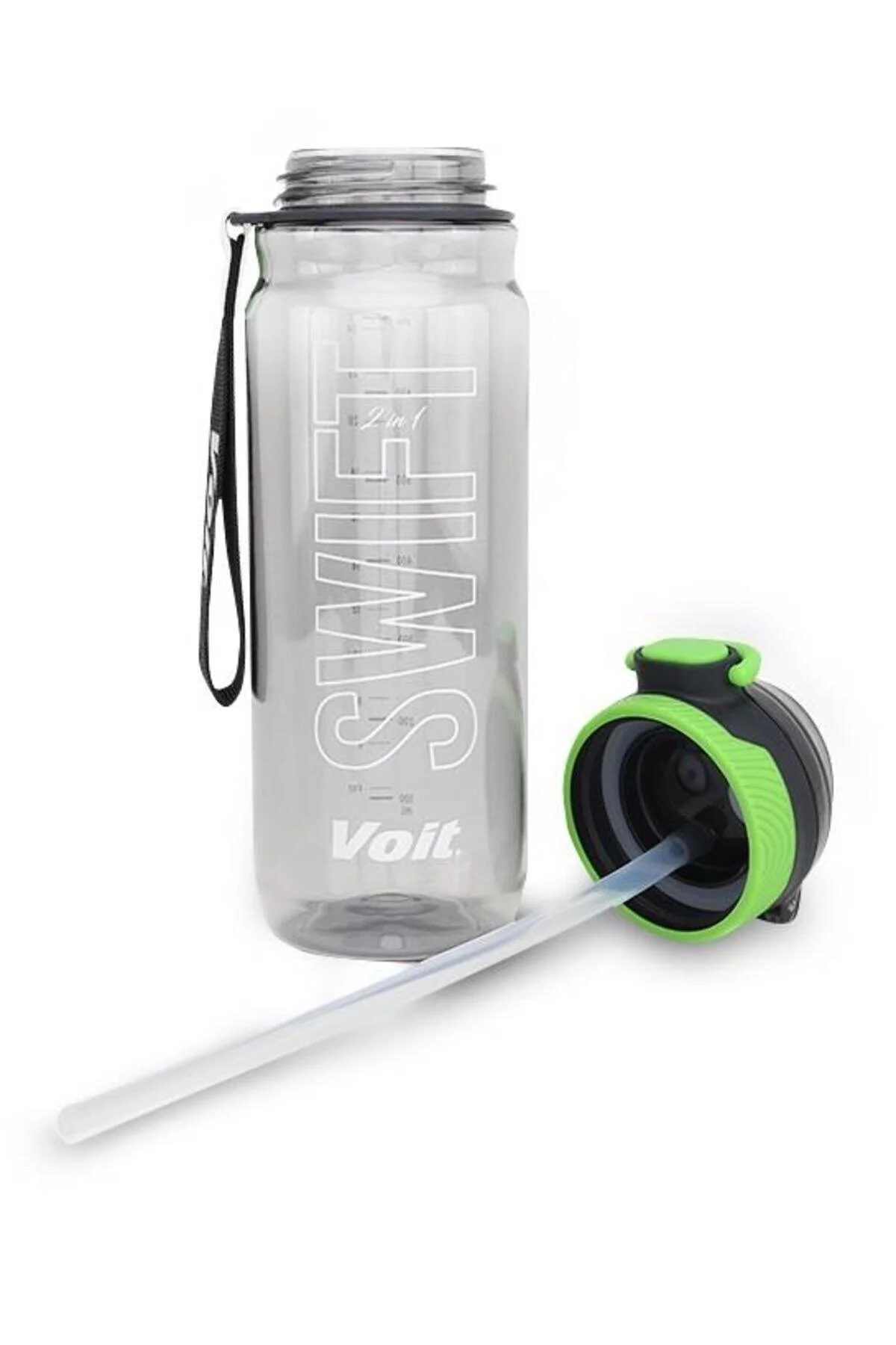 قمقمه ورزشی بطری آب تریتان SWIFT 2IN1 800 ML Voit
