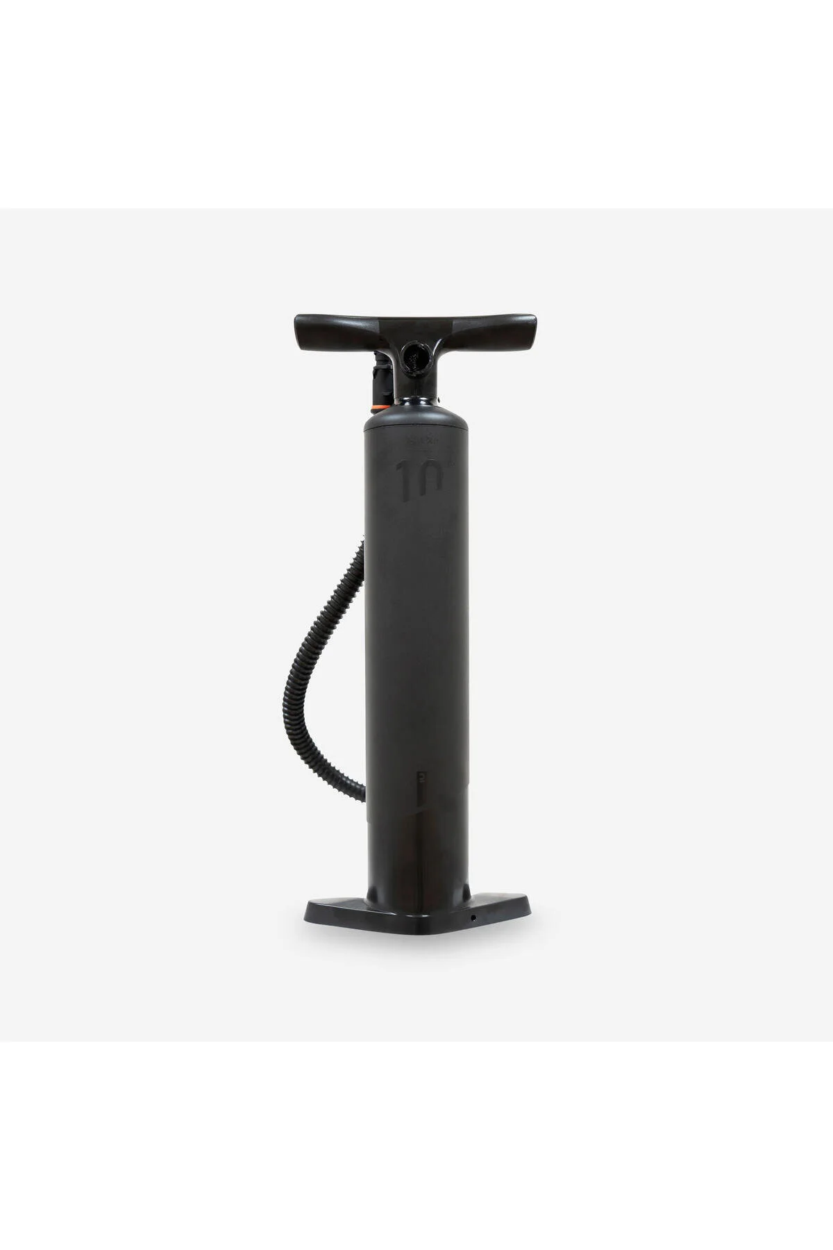 پمپ باد مشکی دست بوت رانی عمل مضاعف فشار کم 0 10 PSI دکتلون Decathlon