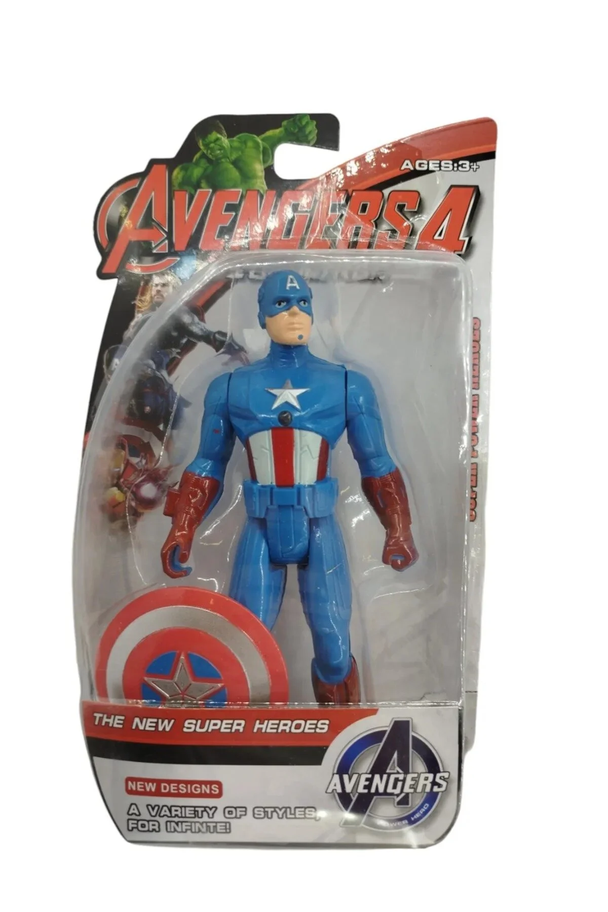 اسباب بازی های فیگور دیگر رشدی کودکان AVENGERS SUPER HERO SINGLE کاپیتان آمریکا دخترانه پسرانه Genel Markalar