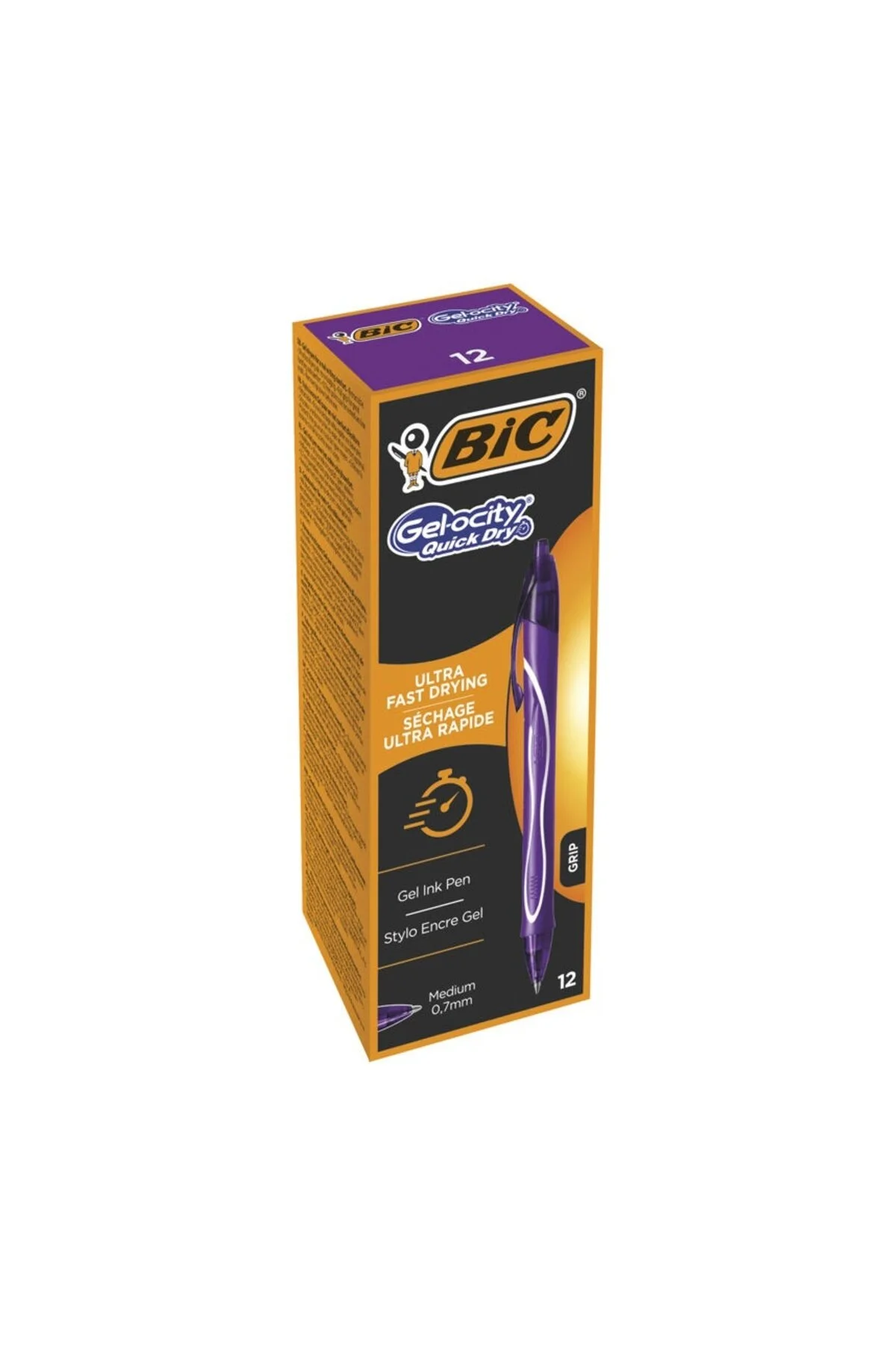 خودکار ژله ای بنفش سریع خشک کن ژل 12 `S بیک Bic