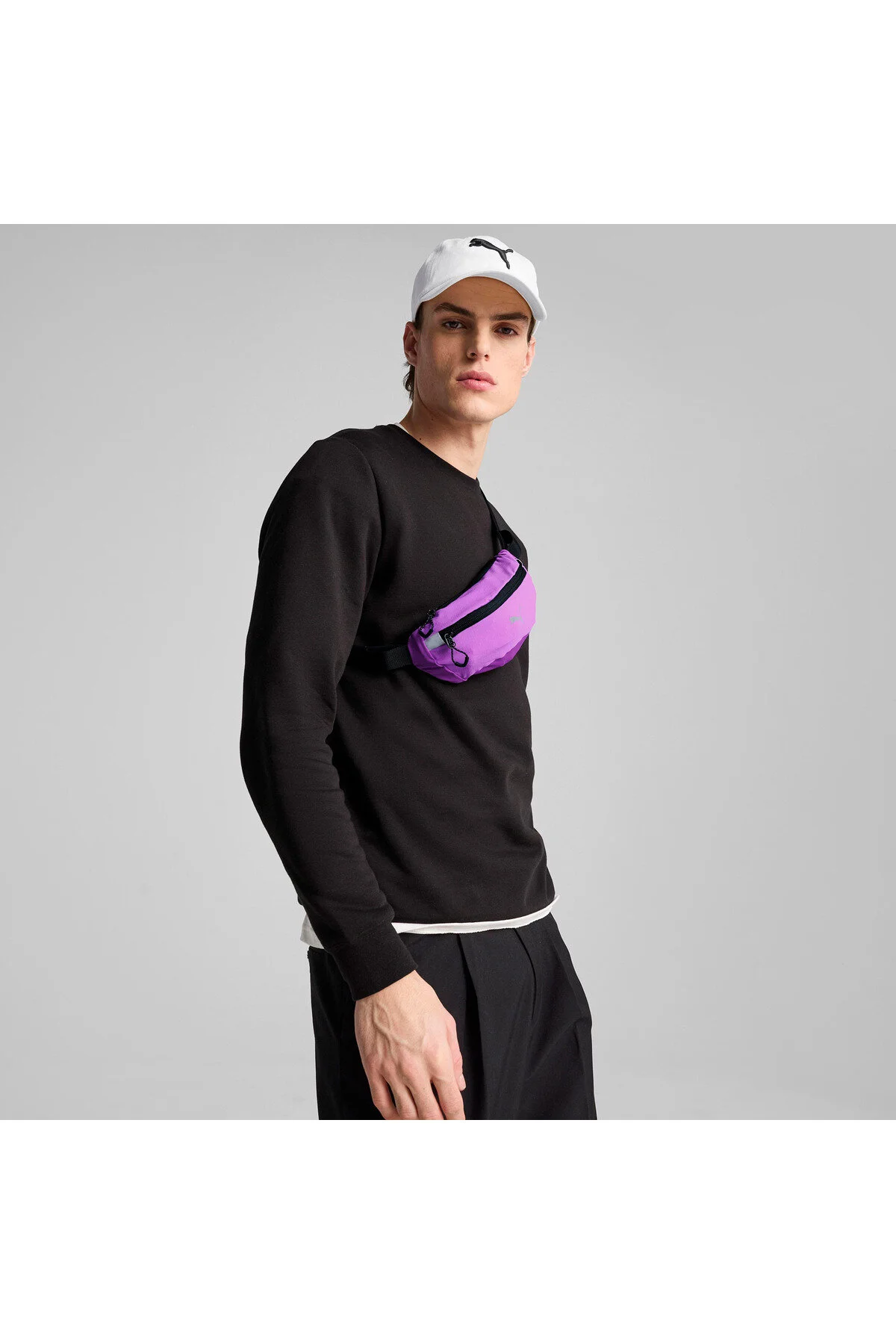 کیف کمری PR CLASSIC COODER UNISEX PURPLE BEIST BACK پوما اورجینال Puma