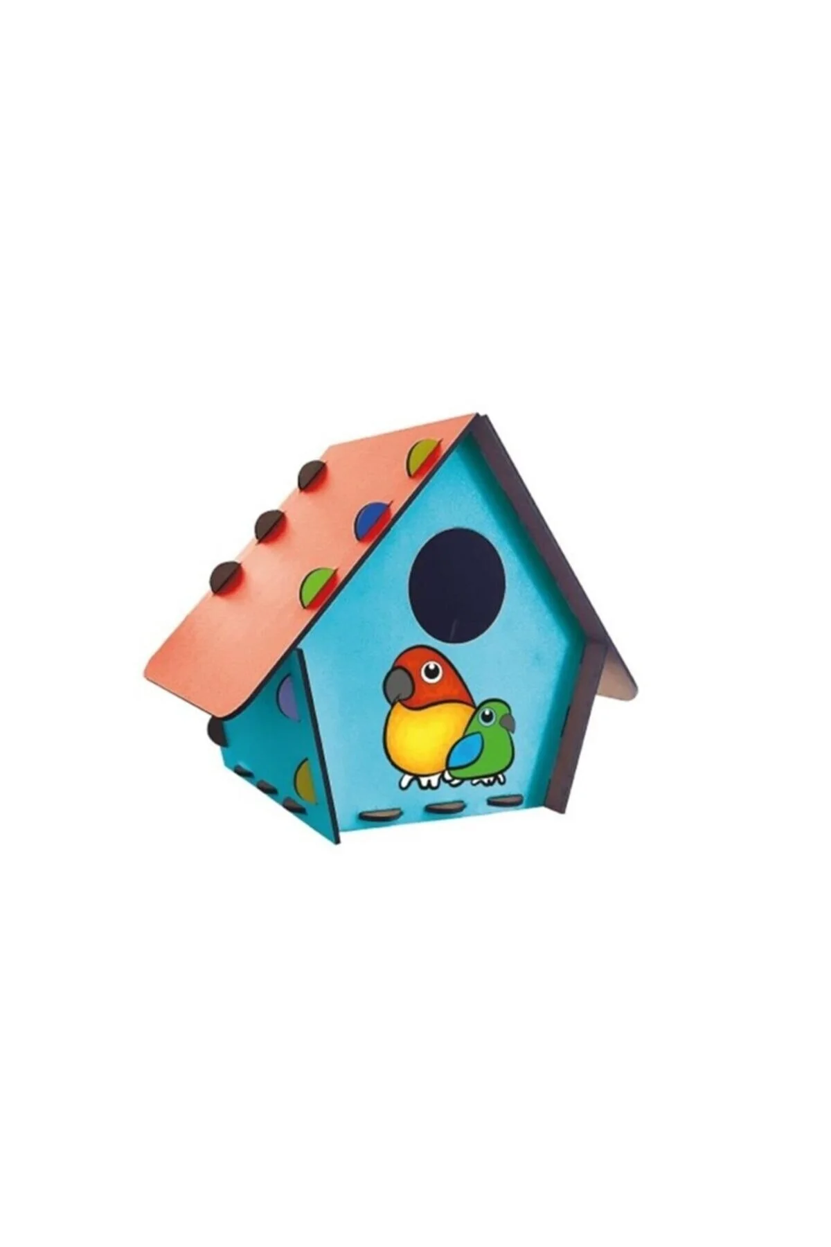 اسباب بازی های فیگور شخصیت 5070 Kumtoys Bird House 1231176 Redka Genel Markalar