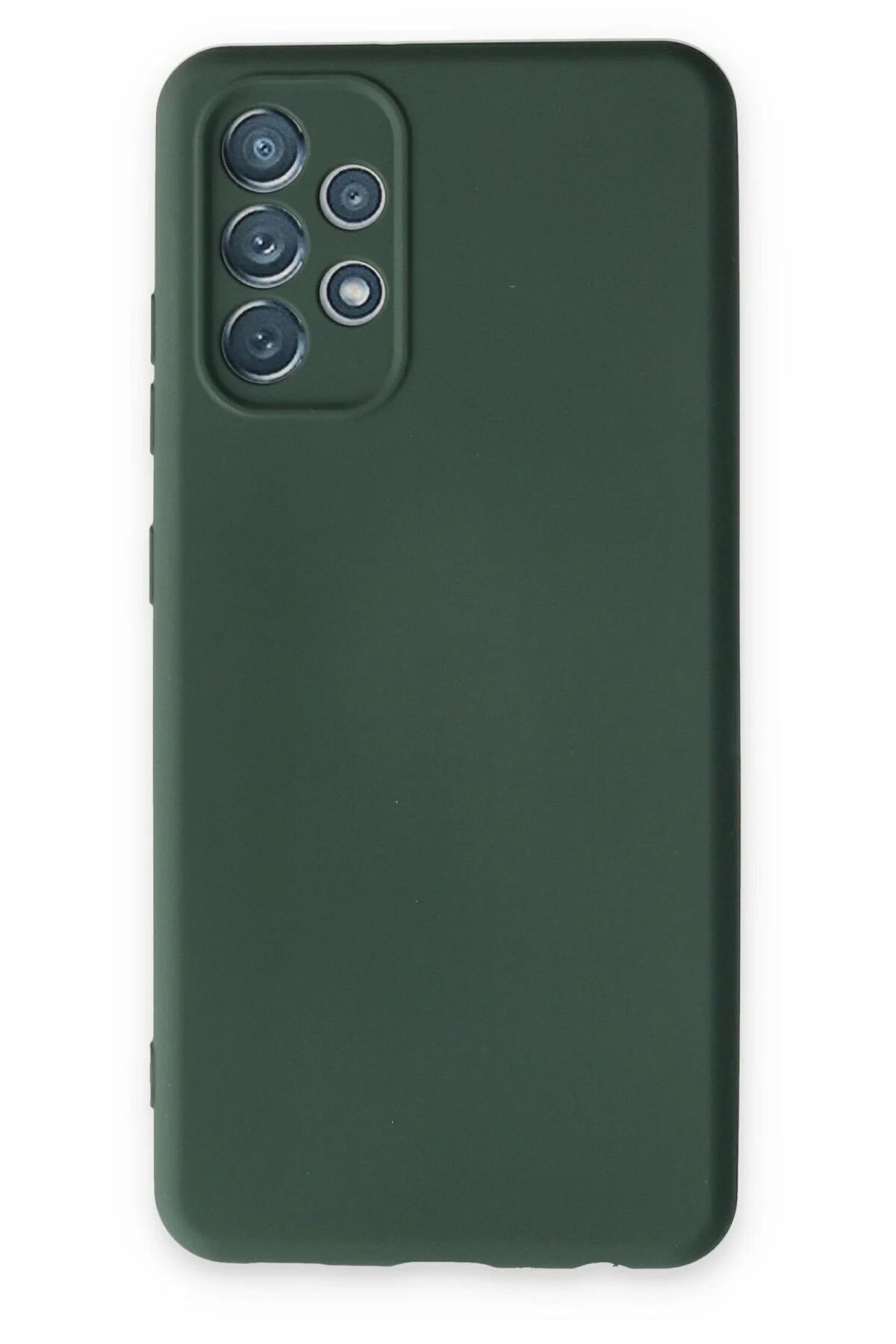 کاور و قاب سیلیکونی SAMSUNG GALAXY A13 4G CASE INSIDE VELVET LAUNCH سبز تیره Bilişim Akademi