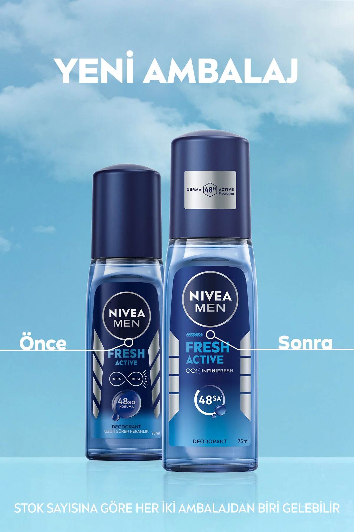 NIVEA اسپری پمپ فرش مردانه نیوئا مردانه اسپری ضد عرق 150 میلی لیتر