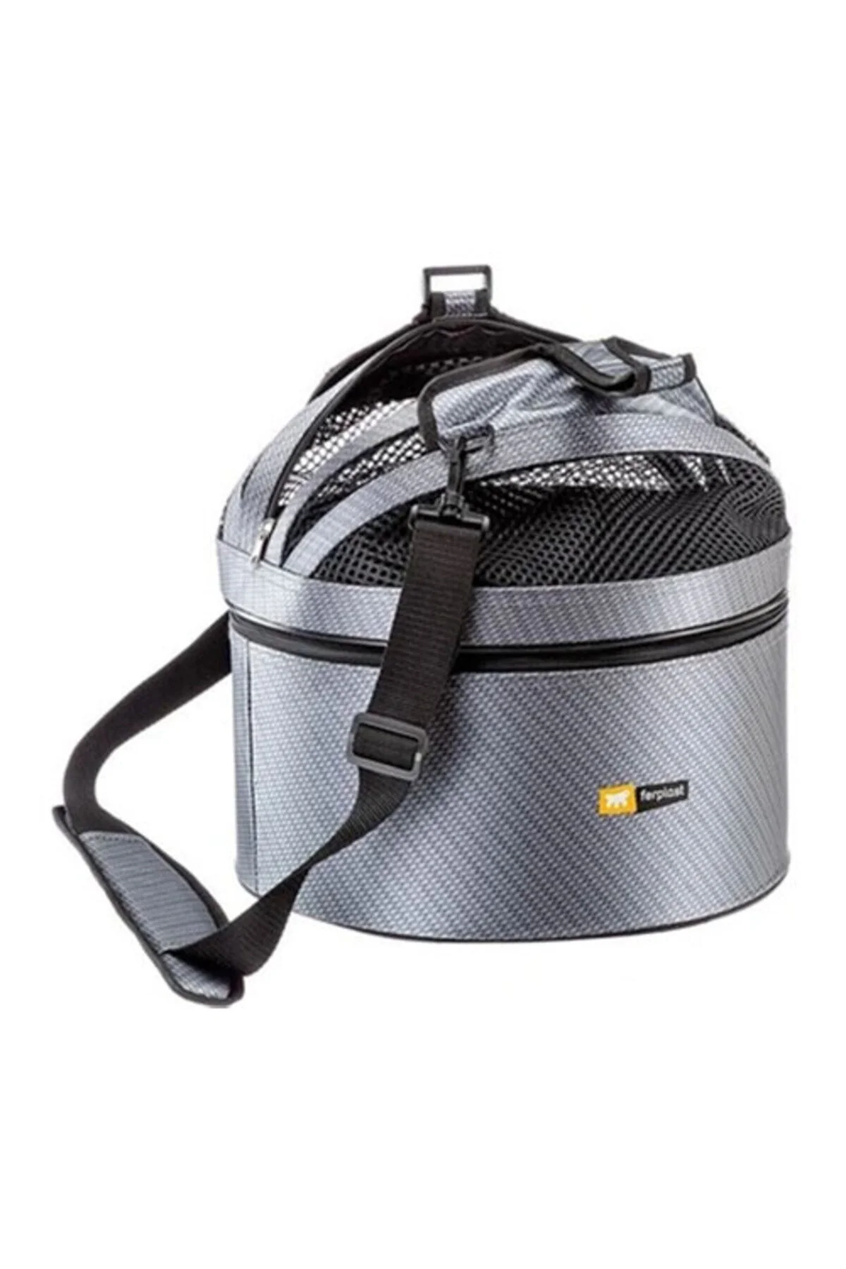 ساک حمل گربه و سگ خاکستری BAG اورجینال فرپلاست Ferplast