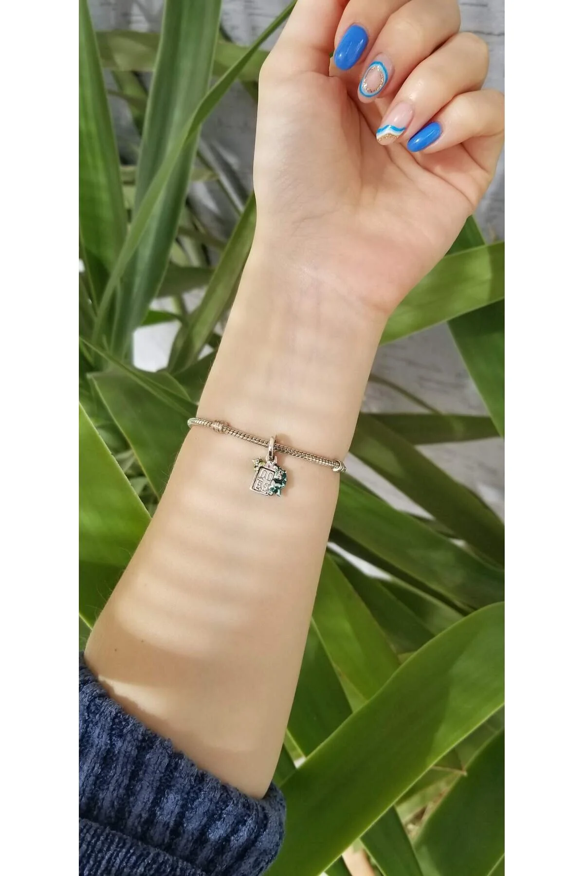 چارم سازگار با SILVER MONSTERS, INC. MIKE WAZOWSKI SULLEY BOO CHARM MOMENTS BRACELETS şengül takı evi