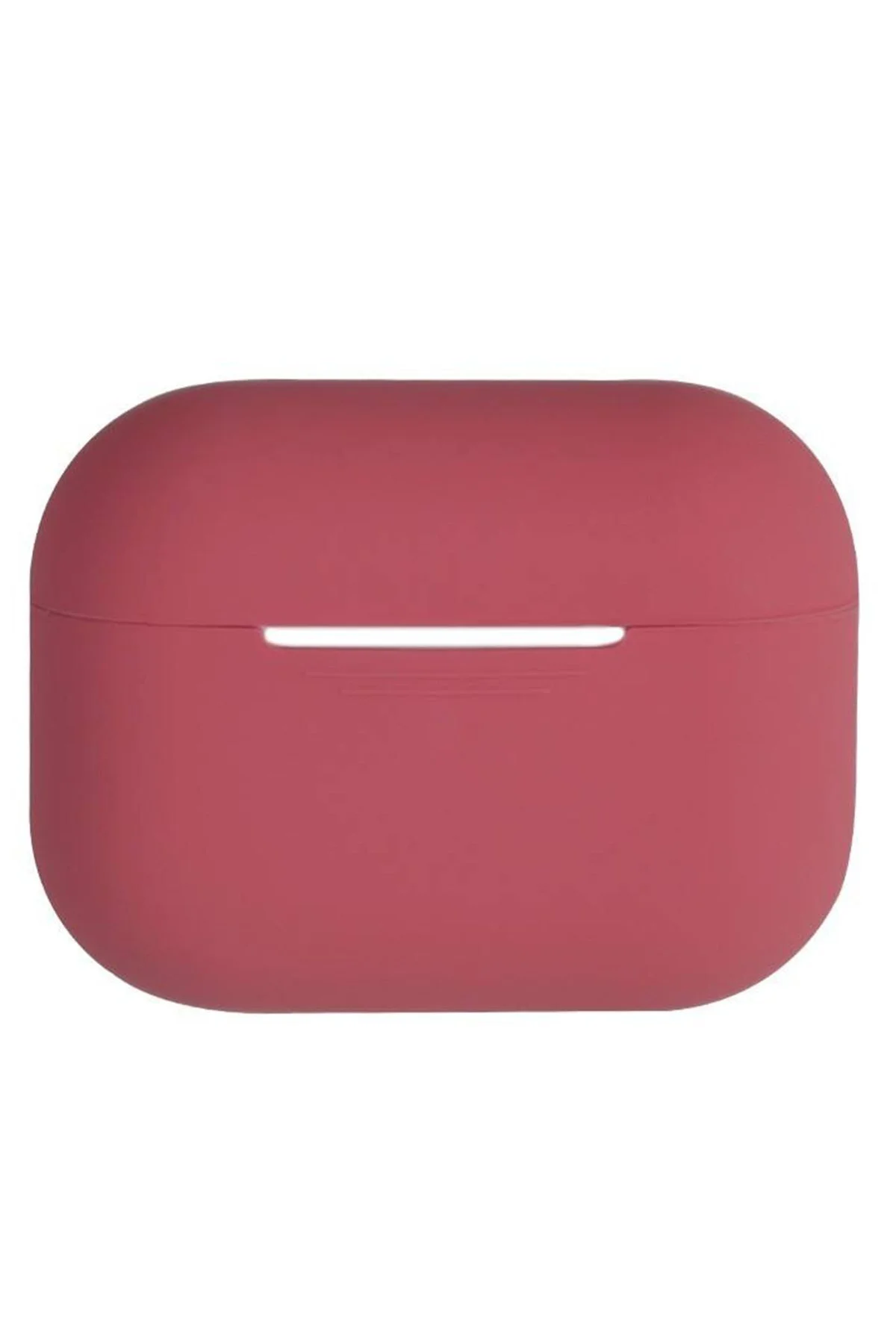 کاور و قاب AIRPODS PRO نسل اول سیلیکونی سازگار با رنگ جامد قرمز Bilişim Akademi