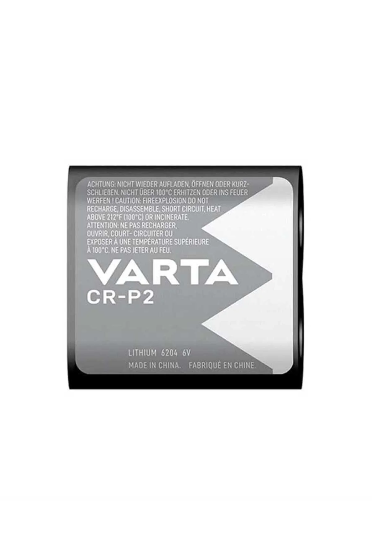 باتری و شارژر CR P2 PROFESSIONAL PHOTO 6V LITHIUM BATTERY Varta