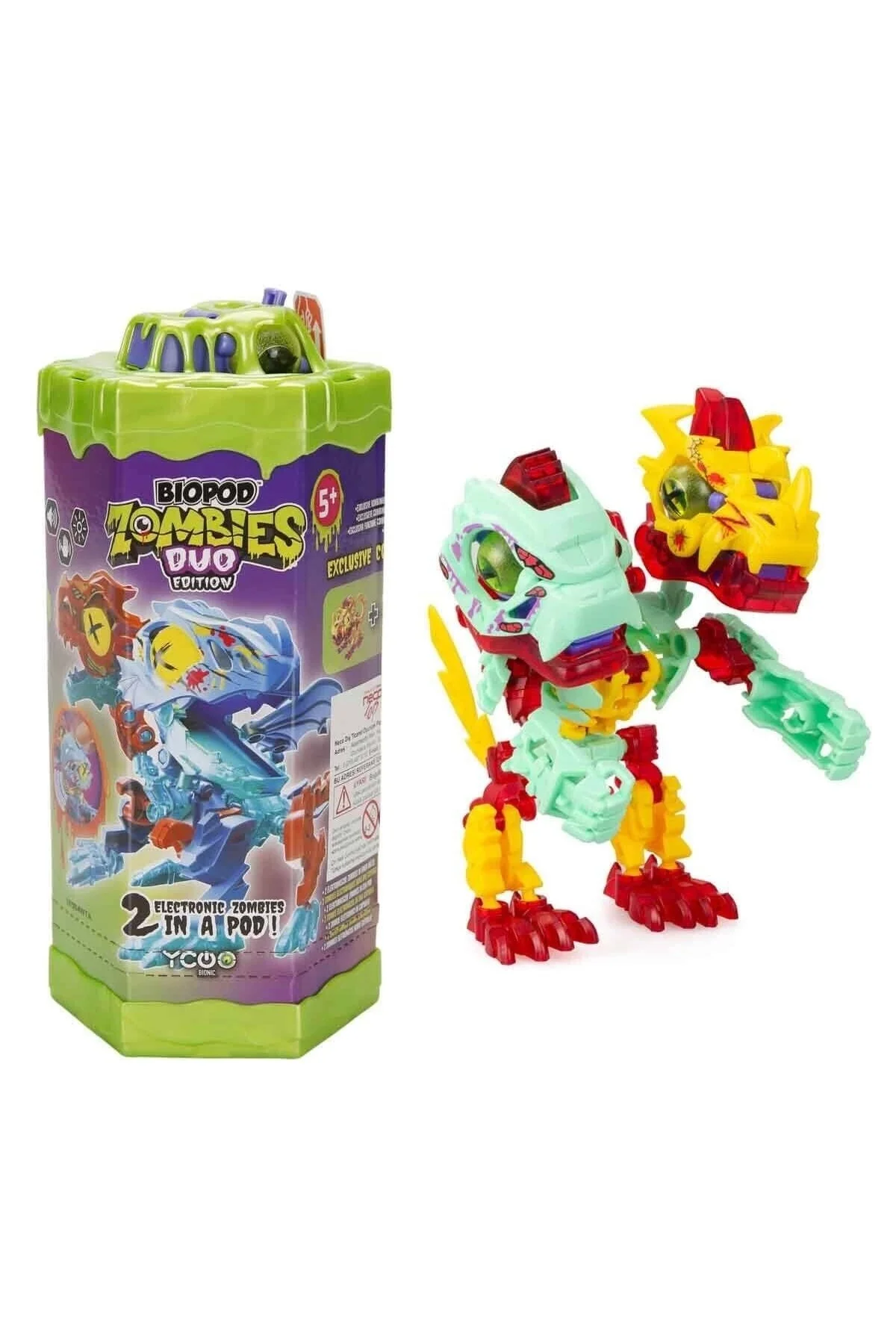 ربات هوشمند SIL 88694 صدا و سیم بیوپود زامبی NECO TOYS