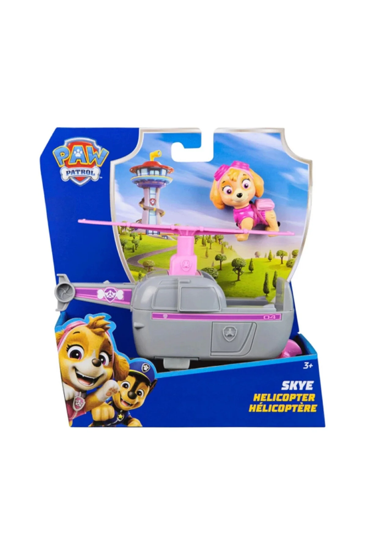 اسباب بازی های فیگور شخصیت هلیکوپتر PAW PATROL SKYE اورجینال TOYFEST