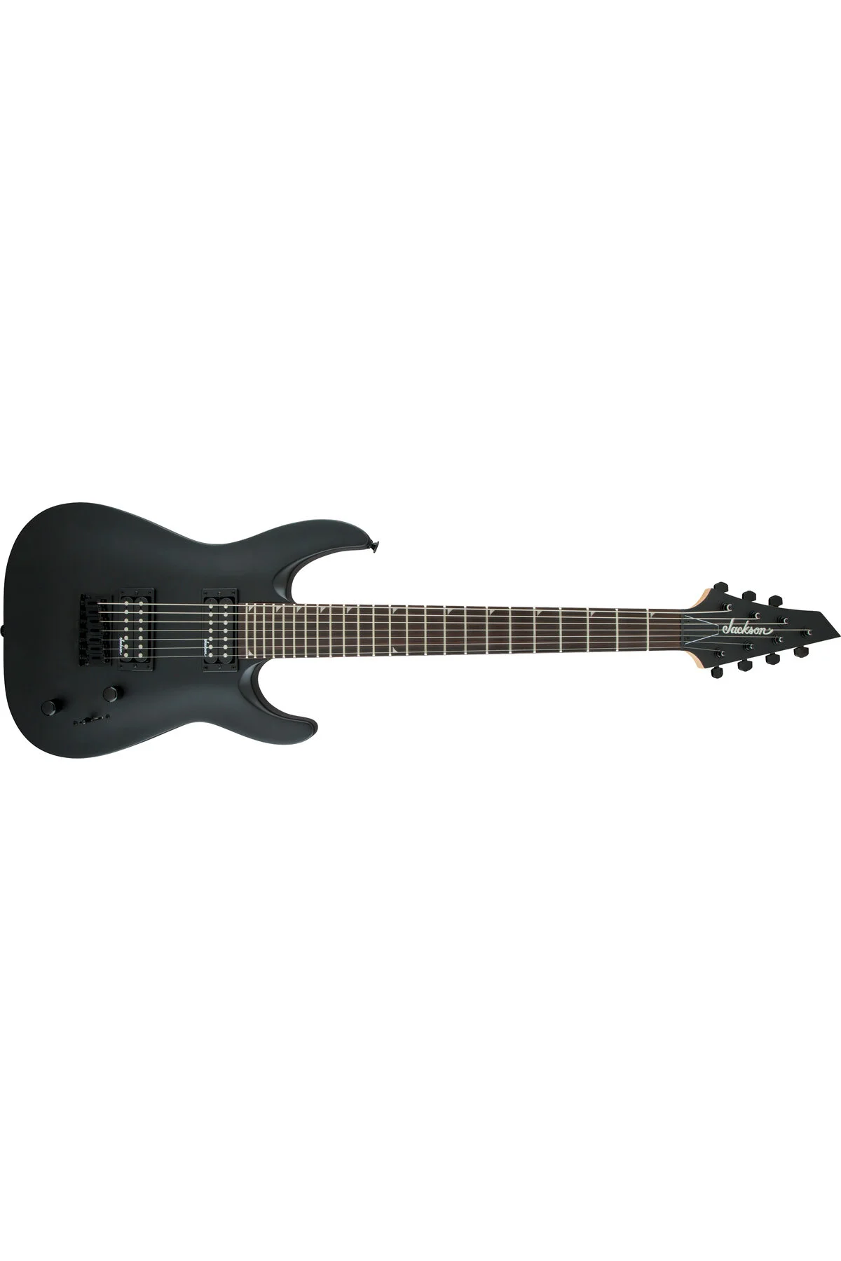 گیتار JS DINKY ARCH TOP JS22 7 DKA HT صفحه کلید AMARANANTH SATIN مشکی نوشتن الکترو Jackson