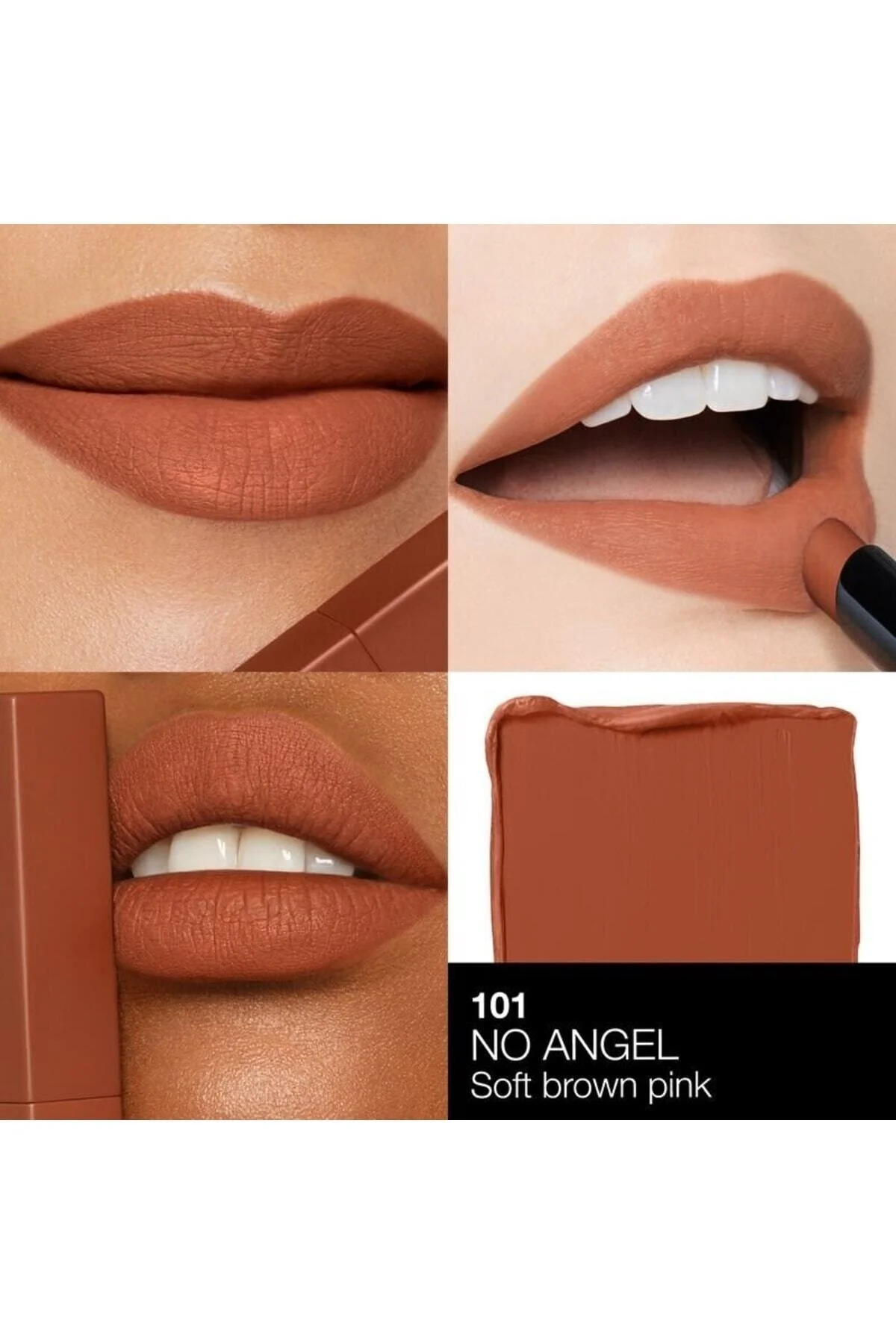 رژ لب POWERMATTE LIPSTICK 1.5 GR 101 NO ANGEL POINK PINK Nars