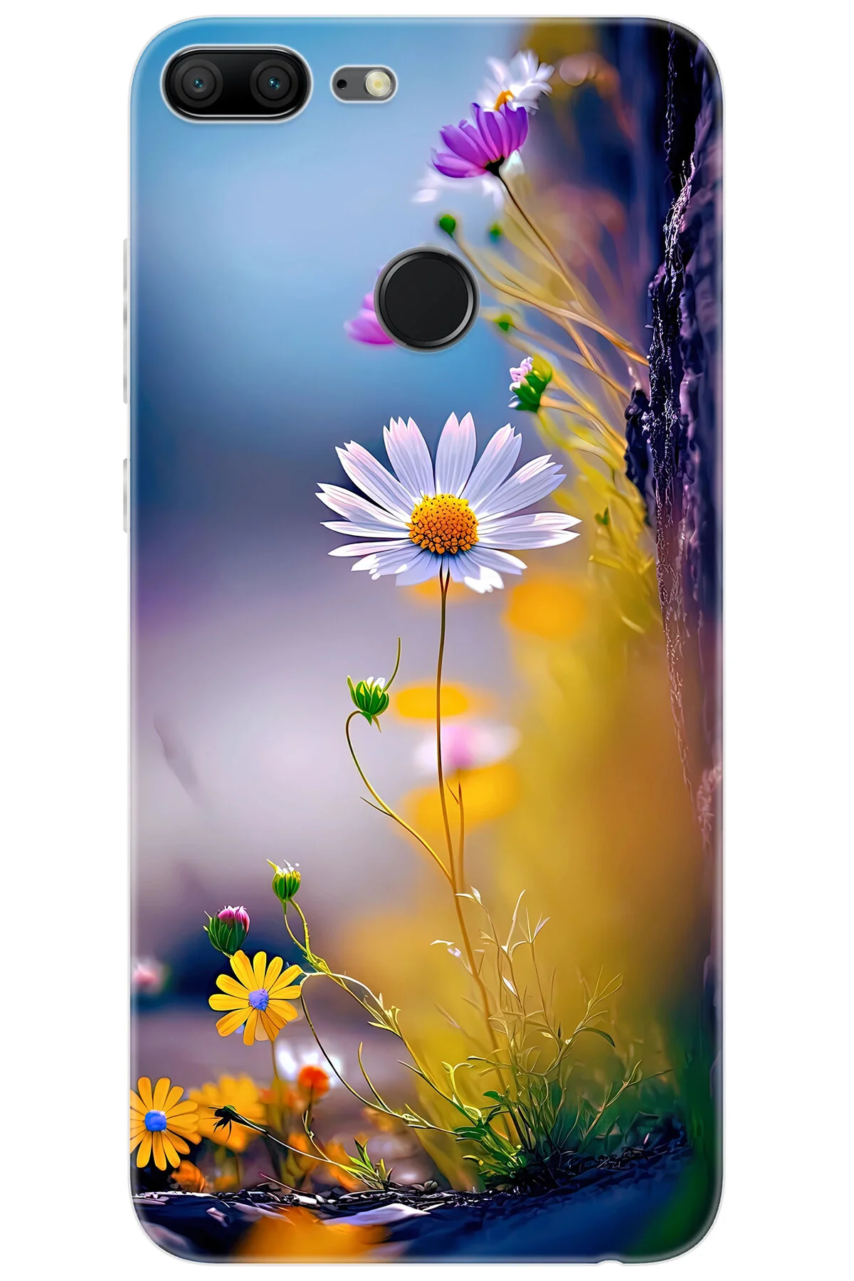 کاور و قاب HONOR 9 LITE LLD L31 با الگوی چاپ سیلیکونی سری DAISY NGO: CP 1SNILNF Ceppare
