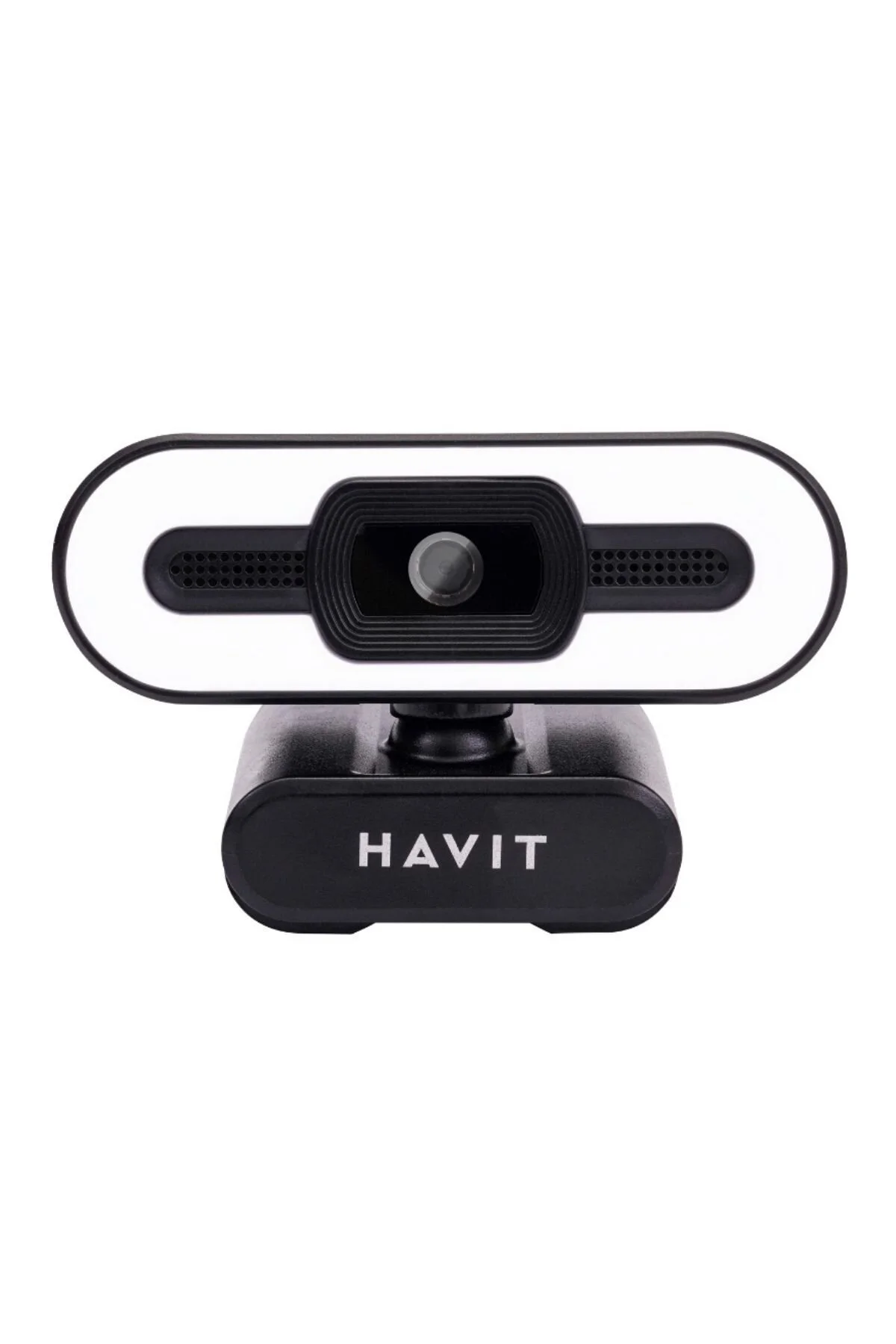 وب کم HV HN24G FULL HD PRO 2K WEBCAM AUTOMATIC FOCUSING میکروفون چراغ LED Havit
