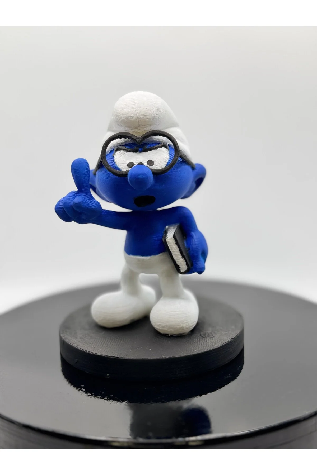 فیگور SMURFS SMURF شکل اسمورف با عینک 15 سانتی متری از ترکیه 3D