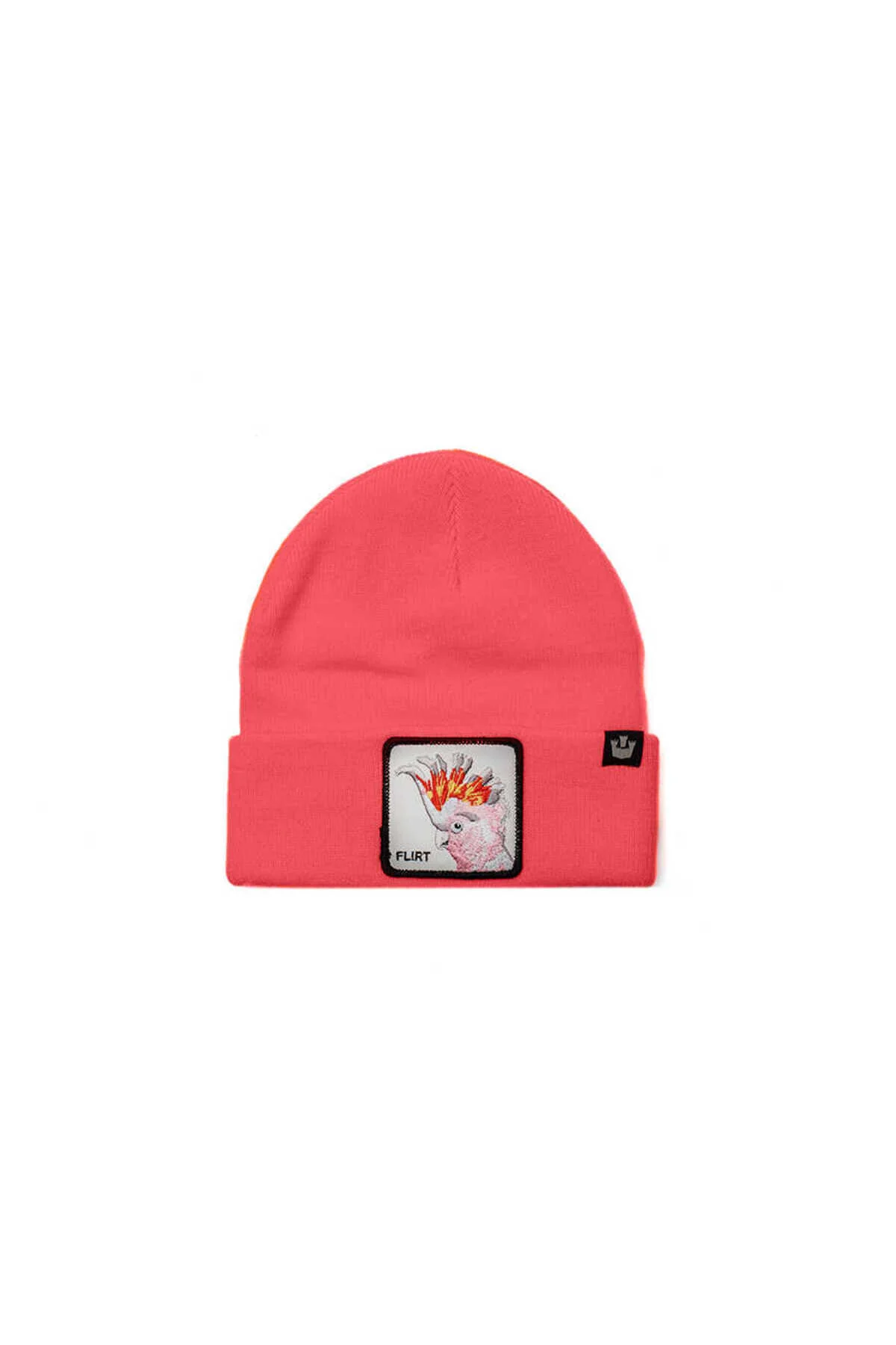 کلاه بافتنی نارنجی مردانه و زنانه . Snow Bird Kakudu Parrot Figured Beanie 107 0044 Goorin Bros