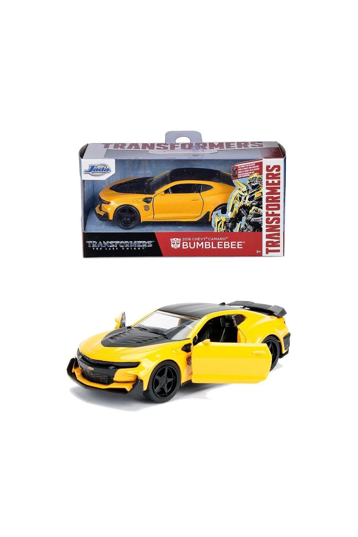 ست وسیله نقلیه 253112001 JADA TRANSFORMERS BOMBLEBEE 1:32 TimeStart