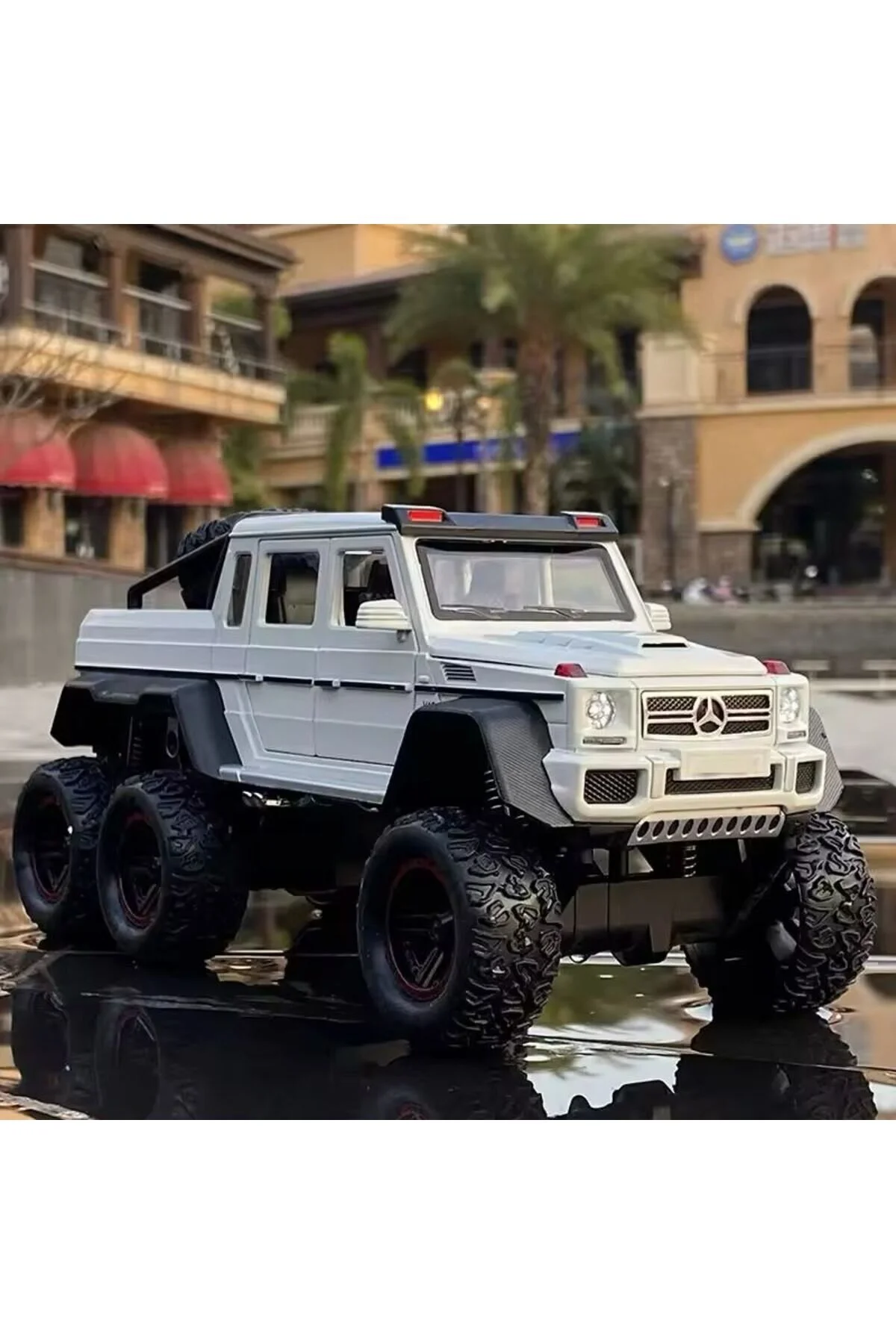 ماشین اسباب بازی مرسدس AMG 6X6 DIECAST CAR MERCEDES G65 JIP SECTOYS