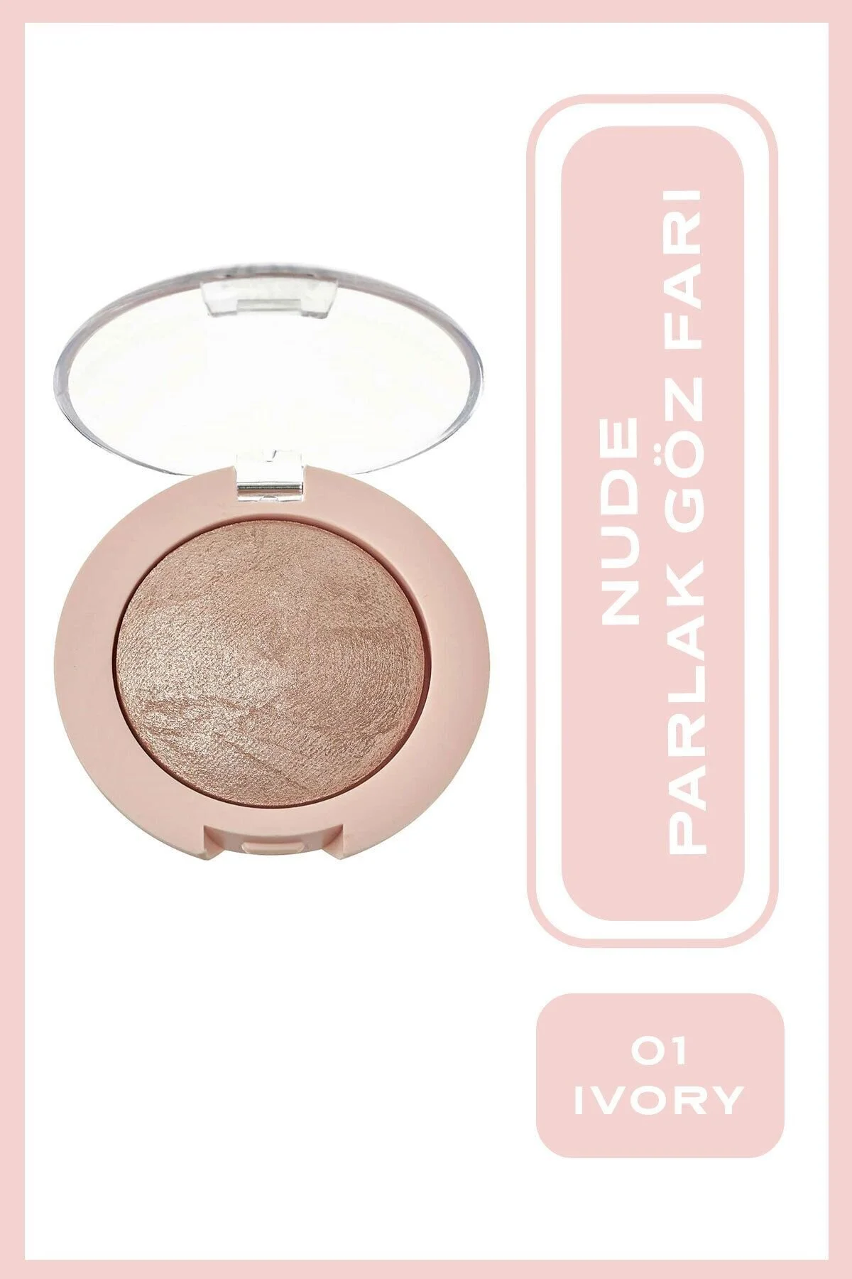 سایه چشم براق مدل Nude Look رنگ مرواریدی گلدن رز Golden Rose