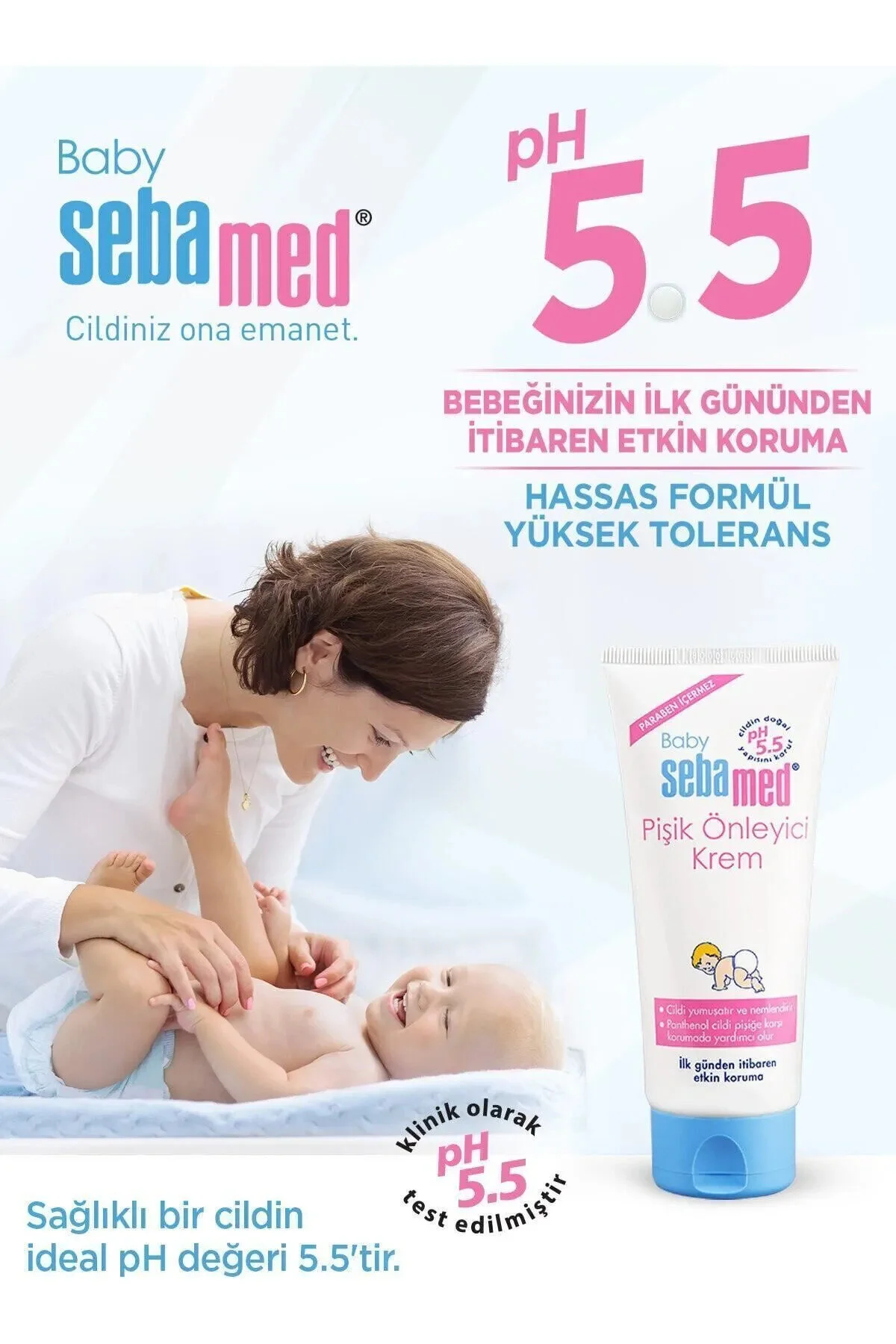 کرم و روغن بچه پسرانه دخترانه بچگانه بسته مزیت PH 5.5 کودک شامپو 150 میل پیشگیرانه بثورات 100 Sebamed