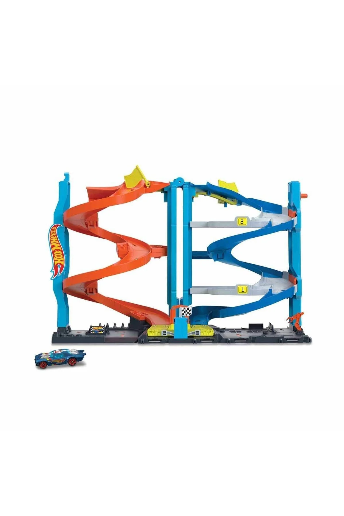 اسباب بازی های فیگور شخصیت HKX43 WHEELS HOT TOWER RACE EXCHING HOT WHEELS