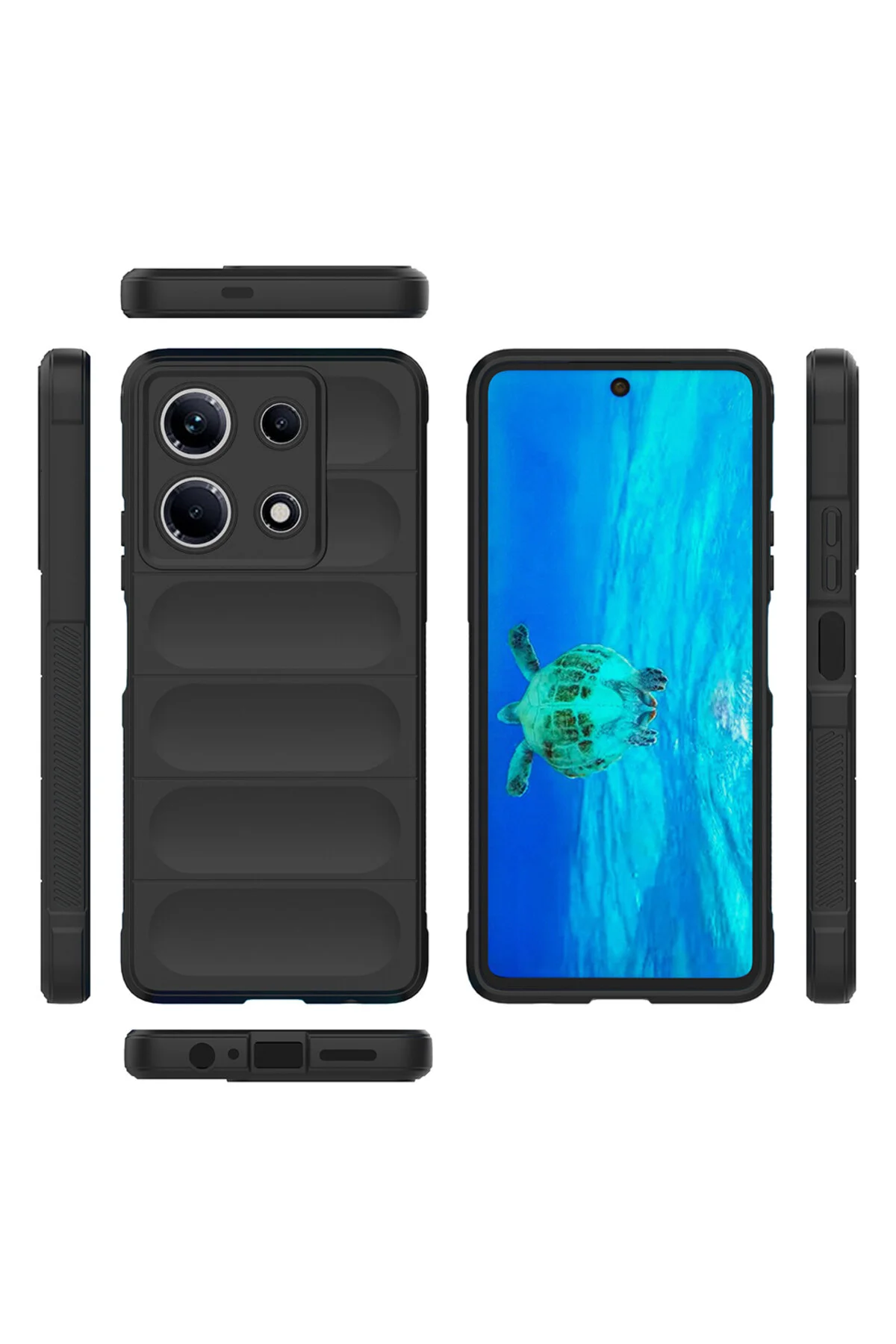 کاور و قاب محافظ INFINIX NOTE 30 4G CASE COVER سیلیکونی رنگی نرم مخملی مات مووتک m.tk moveteck