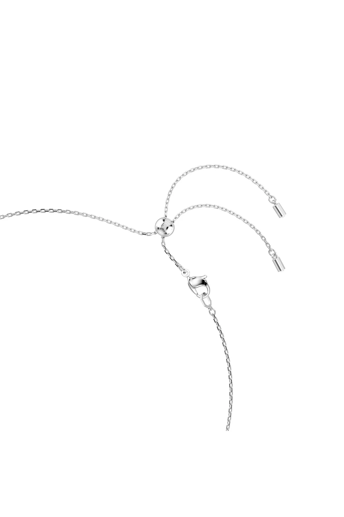 گردنبند زیرکون CONSTELLA مروارید کریستال برش های گرد پوشش سفید رودیوم سواروسکی اورجینال Swarovski
