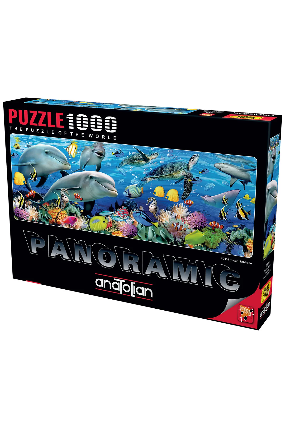 پازل اره منبت کاری مویی 1000 تکه زیر دریا 1009 از ترکیه Anatolian Puzzle