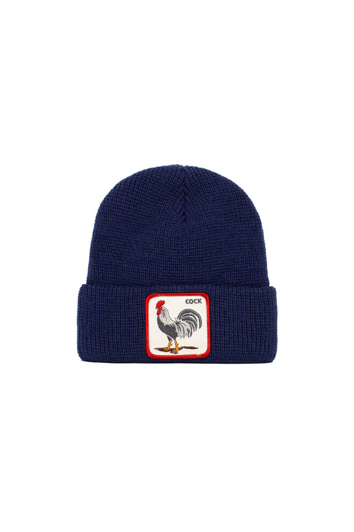 کلاه بافتنی آبی مردانه و زنانه برادران گورین اذان صبح خروس شکل Beret 107 0058 NEW ERA