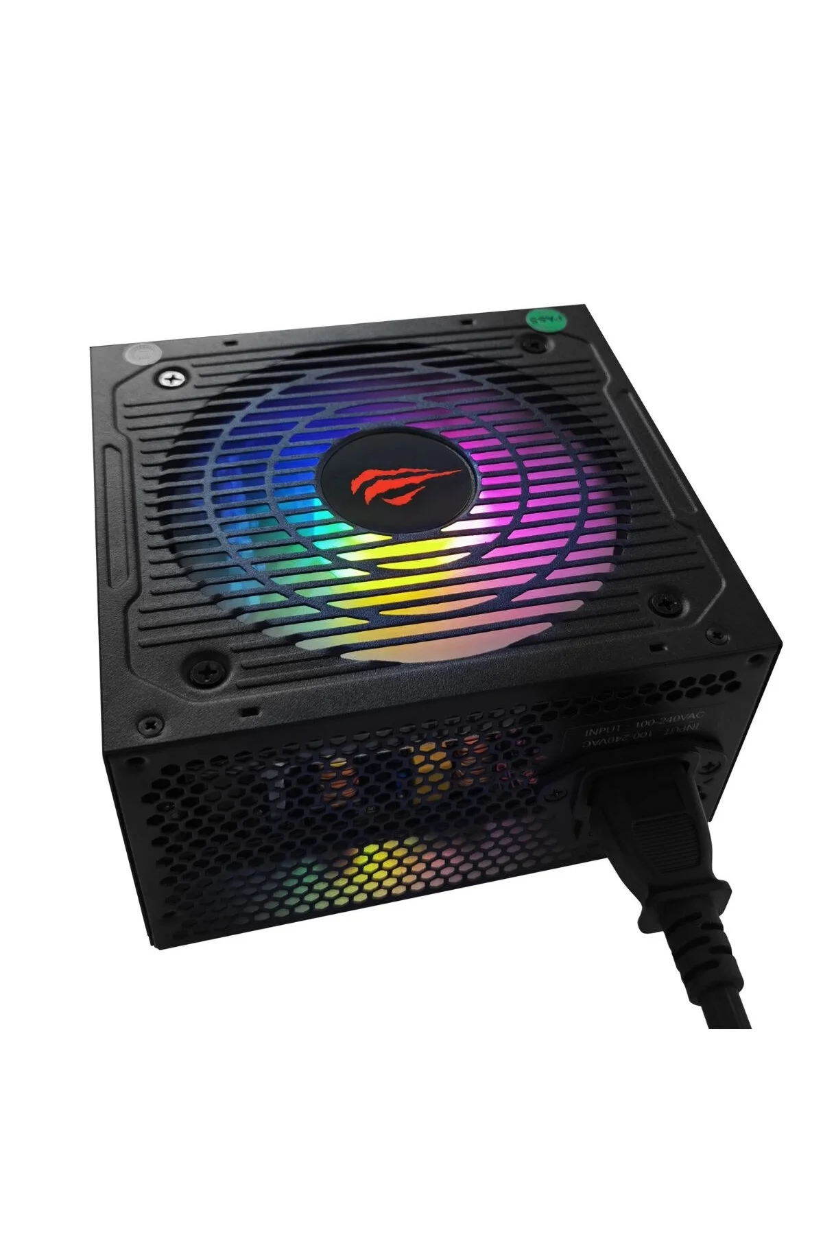 منبع تغذیه PSU GAMENOTE HV T750W RGB 80 PLUS برنز خاموش و با کارایی بالا راندمان Havit